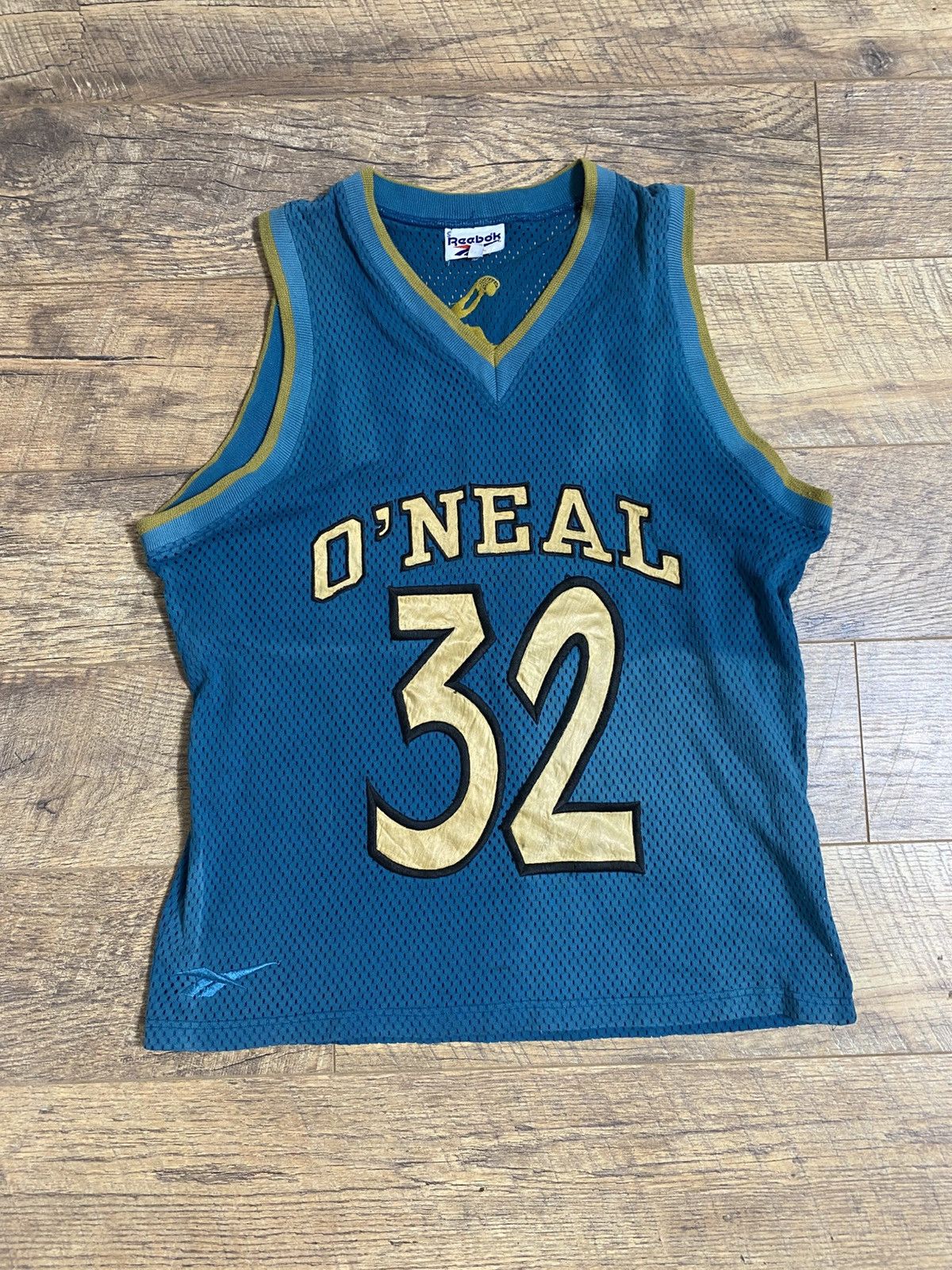 Reebok 90s Reebok Shaq O'Neal #32 Sun Faded Mesh Jersey M Size US M / EU 48-50 / 2 - 1 Thumbnail