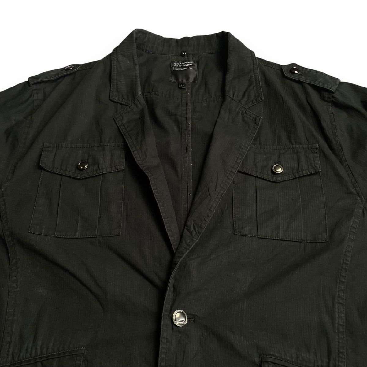 If Six Was Nine SPLENDID SASTIFACTION BUTTON UP PUNK GOTHIC CASUAL JACKET Size US XXL / EU 58 / 5 - 6 Thumbnail