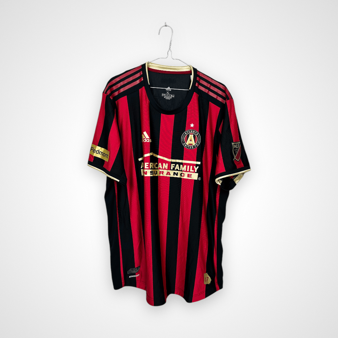 Adidas BNWT PLAYER ISSUE Atlanta United FC 2019/20 Home [XL] Size US XL / EU 56 / 4 - 2 Thumbnail