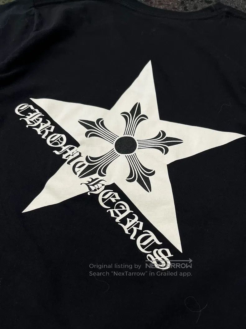 Chrome Hearts CHROME HEARTS Size S Five-pointed star printed short sleeve Size US S / EU 44-46 / 1 - 3 Thumbnail