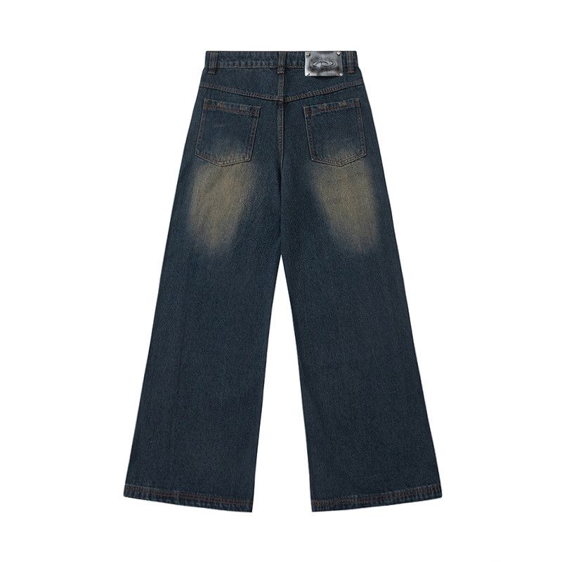 Japanese Brand × Jean × Vintage Vintage Rivet Patchwork Jeans Size US 33 - 7 Thumbnail