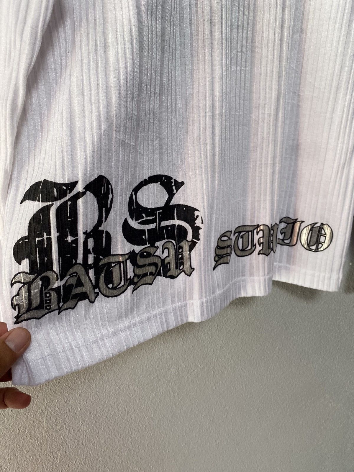 If Six Was Nine × Japanese Brand × Le Grande Bleu (L.G.B.) Bat su Studio longsleeve harajuku style tee Y2k punk (B4) Size US M / EU 48-50 / 2 - 3 Thumbnail