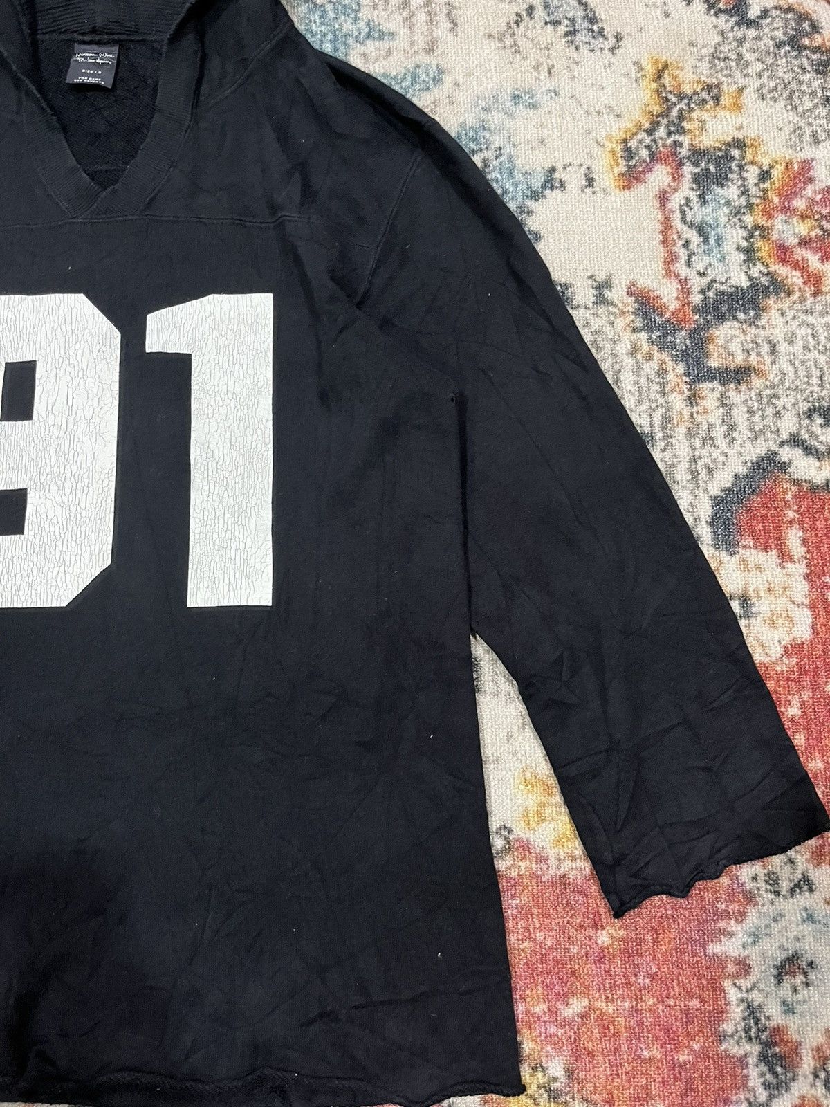 Number (N)ine Ss06 axl hoodie “rose #91” Size US M / EU 48-50 / 2 - 3 Thumbnail