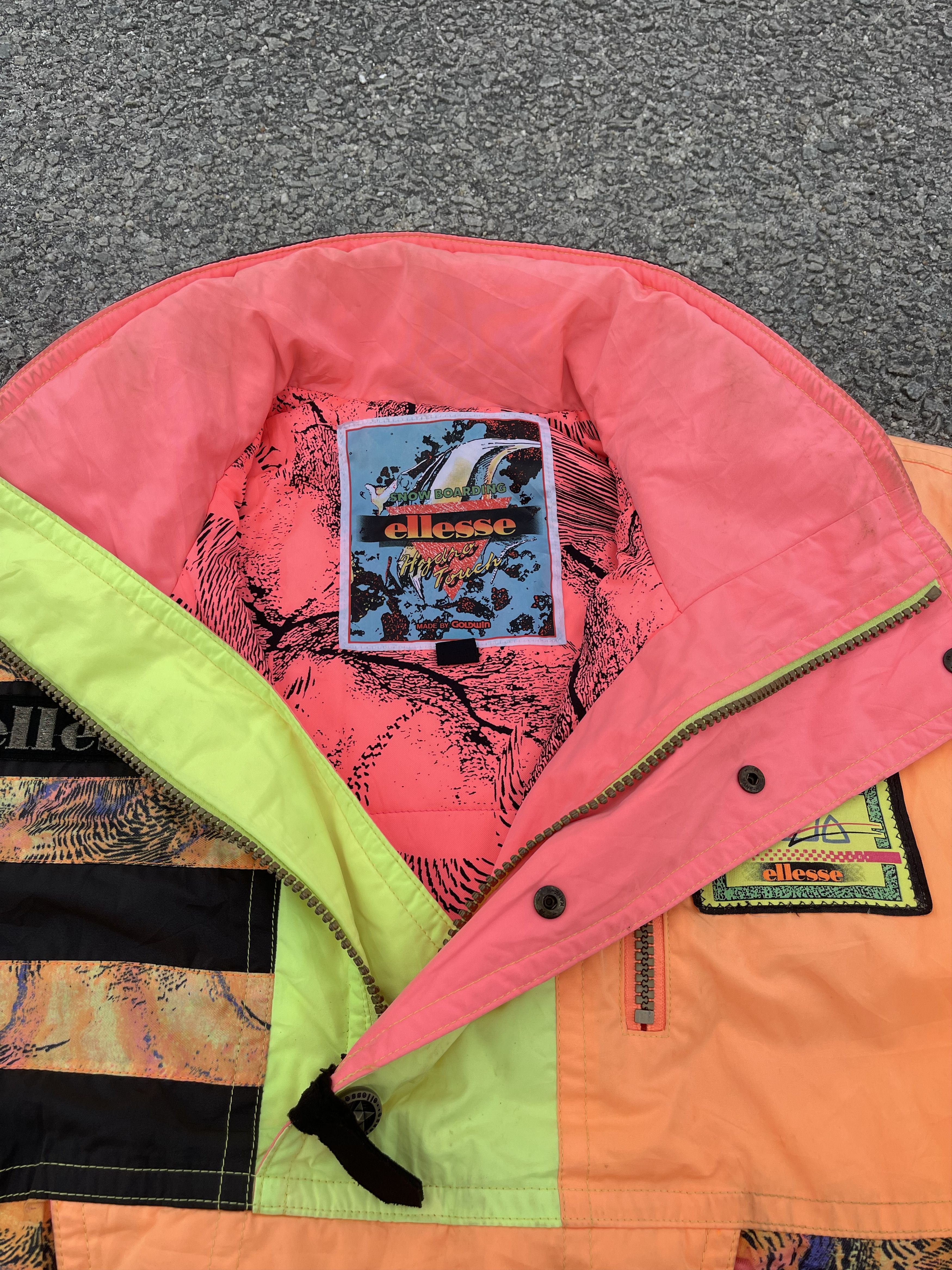 Ellesse Vtg Ellesse Sport World Tour Anorack Ski Jacket Size US L / EU 52-54 / 3 - 5 Thumbnail