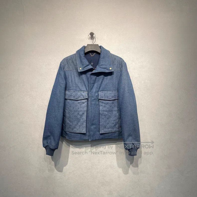 Louis Vuitton Louis Vuitton Pocket logo denim cotton jacket Size US S / EU 44-46 / 1 - 1 Thumbnail