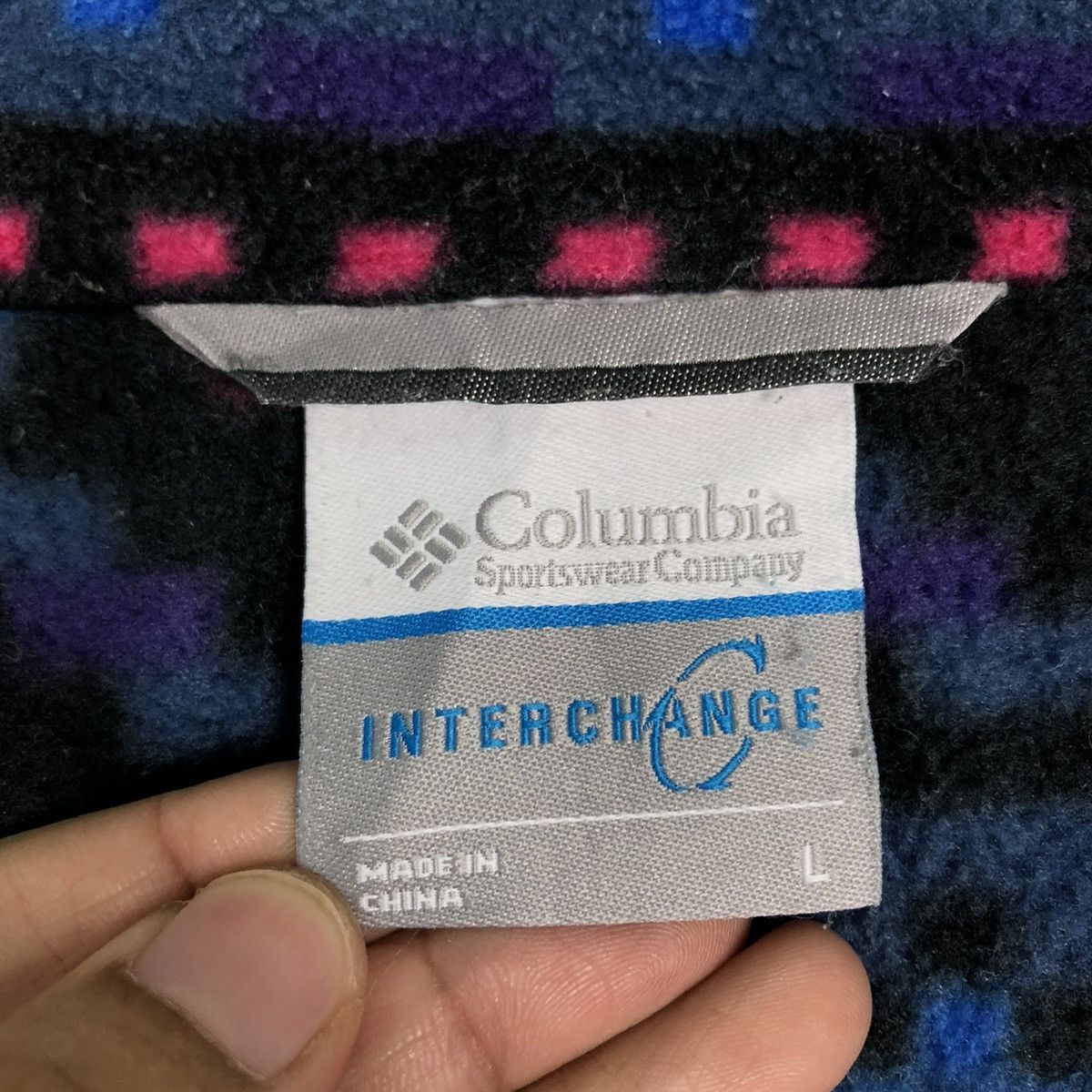 Japanese Brand 🔥VINTAGE FLEECE JACKET AZTEC NATIVE NAVAJO COLUMBIA Size US L / EU 52-54 / 3 - 15 Thumbnail