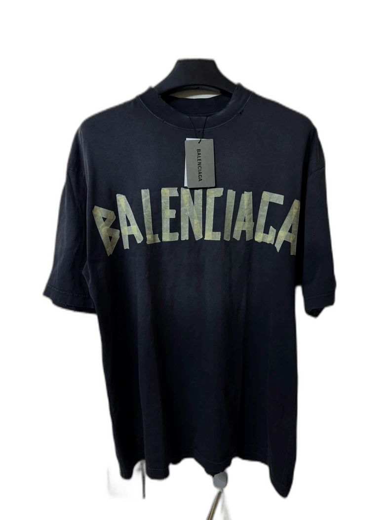 Balenciaga Balenciaga Logo Short Sleeve T-Shirt Size US S / EU 44-46 / 1 - 1 Thumbnail