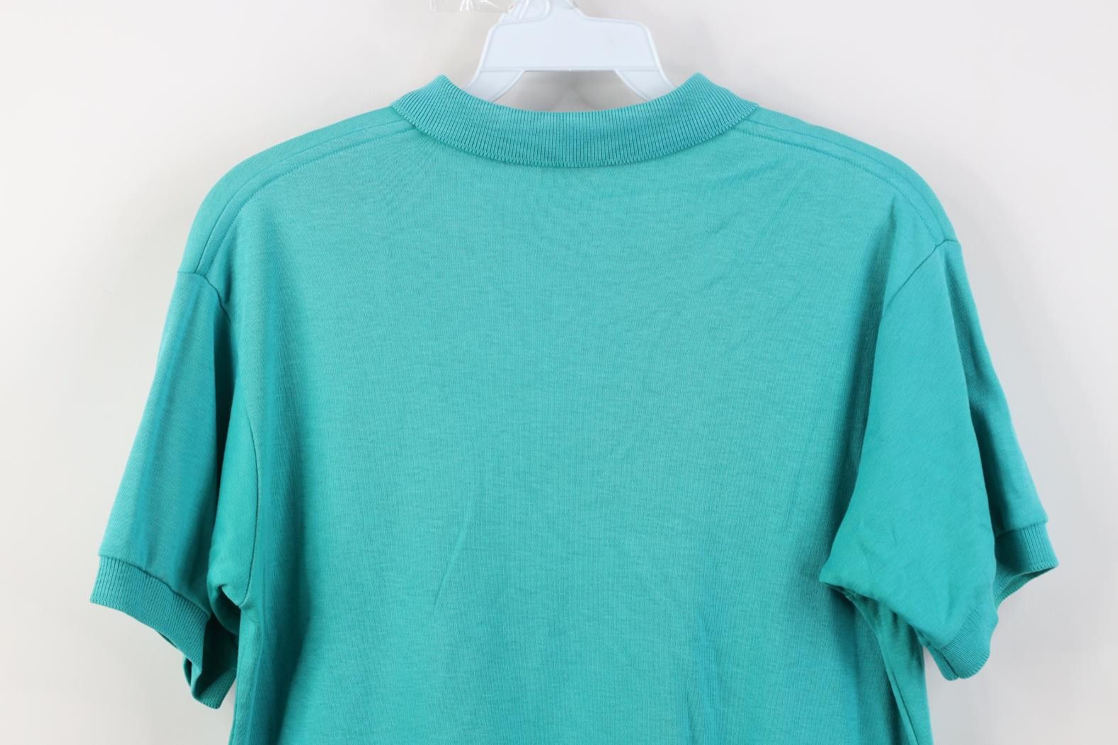 Polo Ralph Lauren Vintage 80s Ralph Lauren Cotton Knit Golf Polo Shirt Teal Size US S / EU 44-46 / 1 - 15 Thumbnail