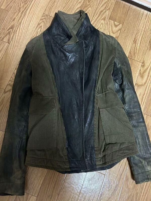SIVA SIVA Riders Sheepskin Leather Jacket Size US S / EU 44-46 / 1 - 1 Thumbnail