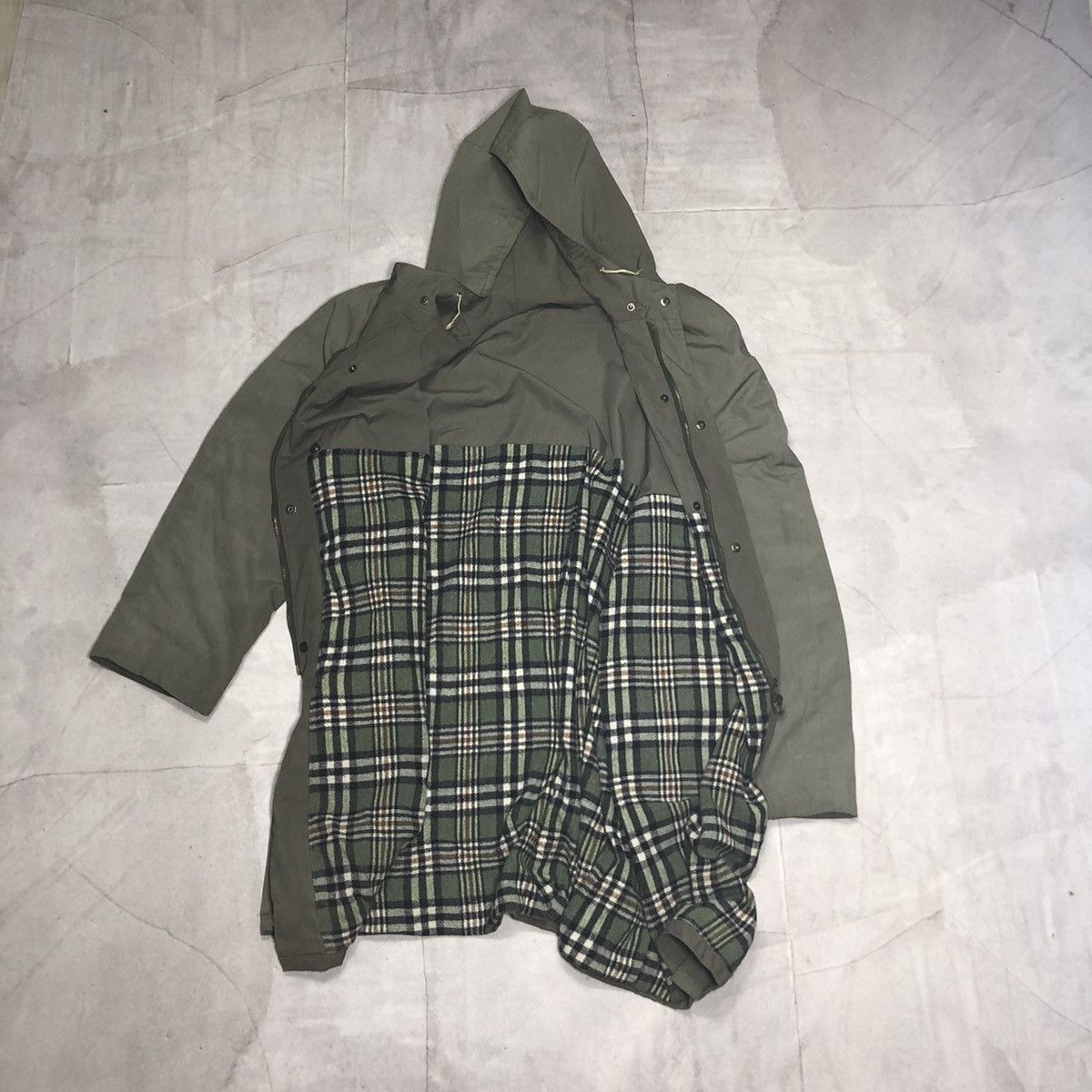 Vintage vintage Parka Army jacket Cold Weather Military 70s 60s rare Size US L / EU 52-54 / 3 - 4 Thumbnail