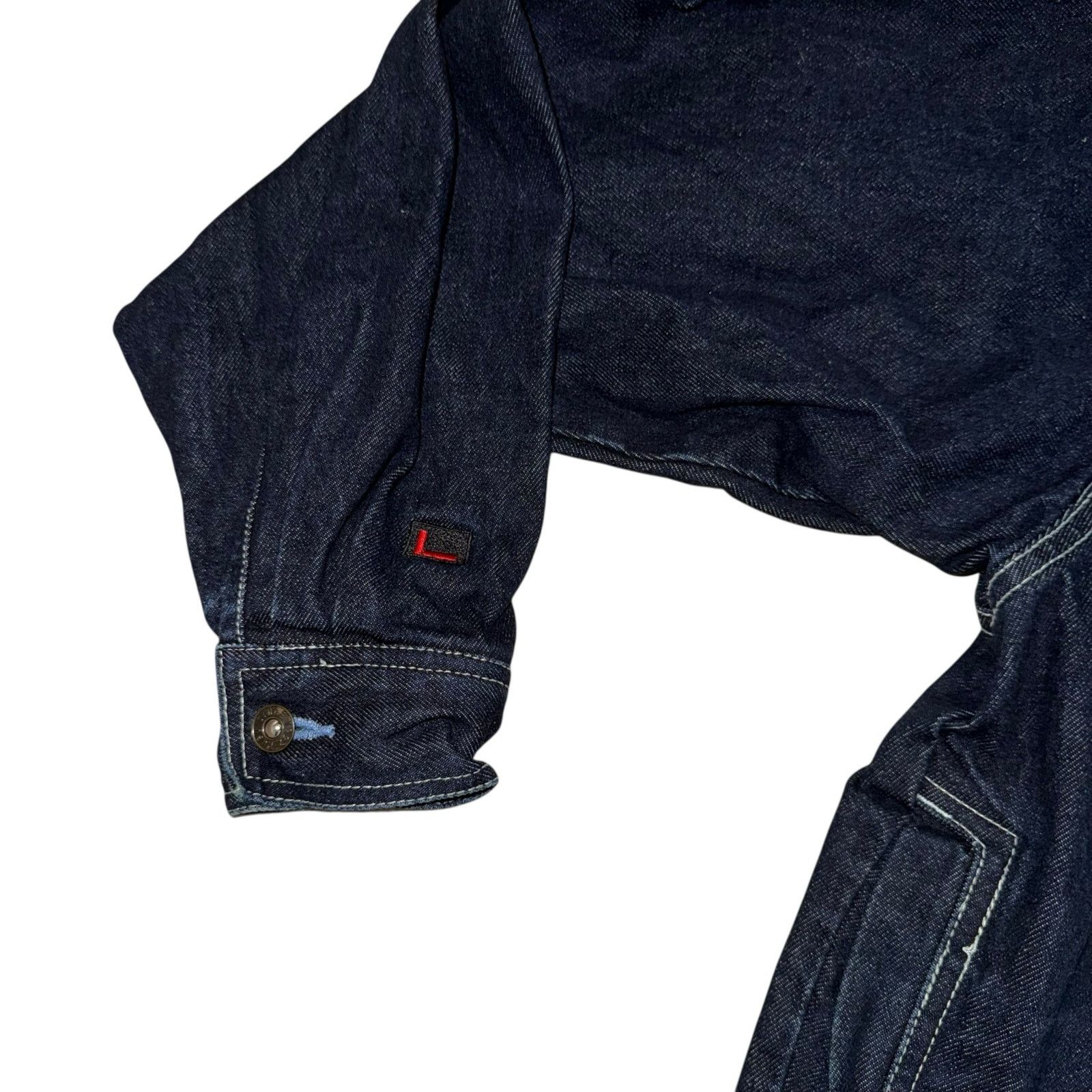 Fubu Fubu Vintage 1990’s Men’s Blue Denim Trucker Jean Jacket XL Size US XL / EU 56 / 4 - 4 Thumbnail
