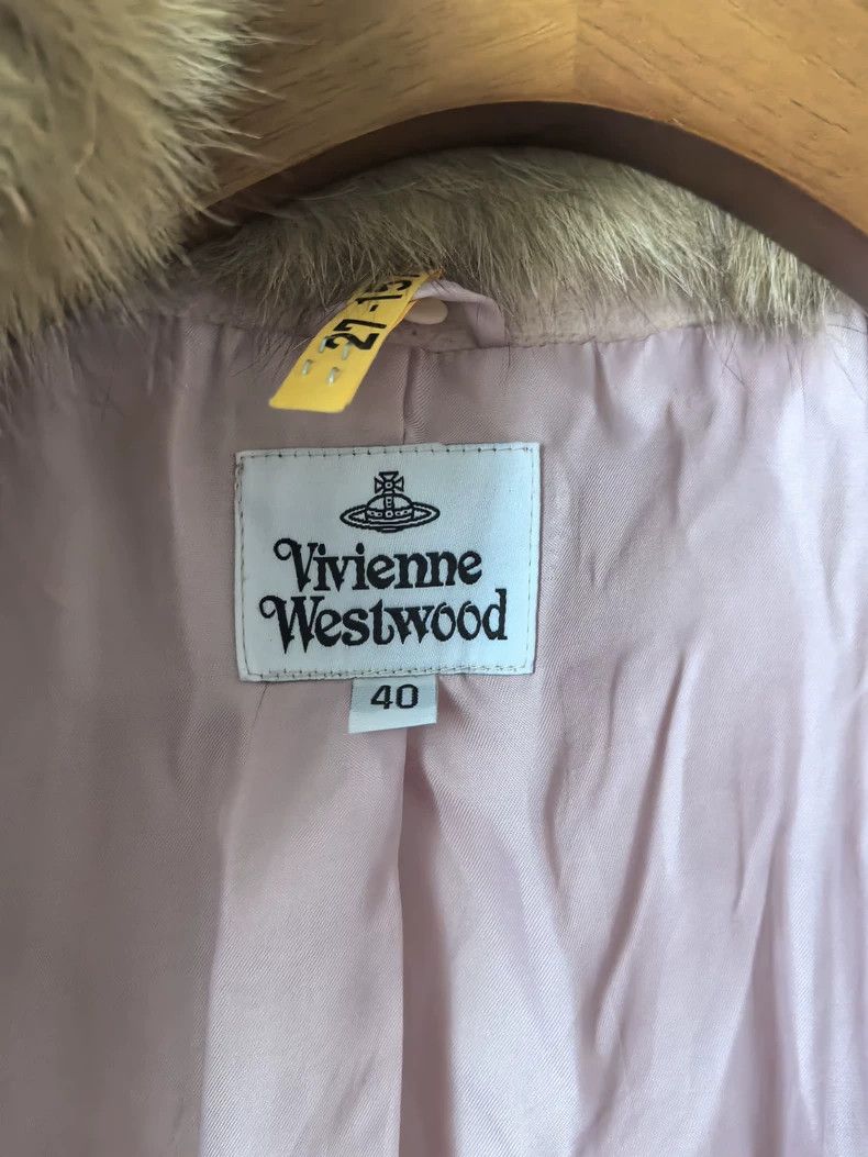 Vivienne Westwood Vivienne Westwood size40 Mid-century fox fur pink Angora ra Size XS / US 0-2 / IT 36-38 - 2 Thumbnail