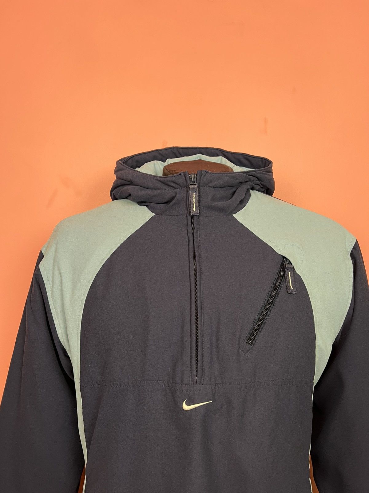 Designer × Nike × Vintage Nike vintage rare anorak jacket kids streetwear like Size US S / EU 44-46 / 1 - 2 Thumbnail