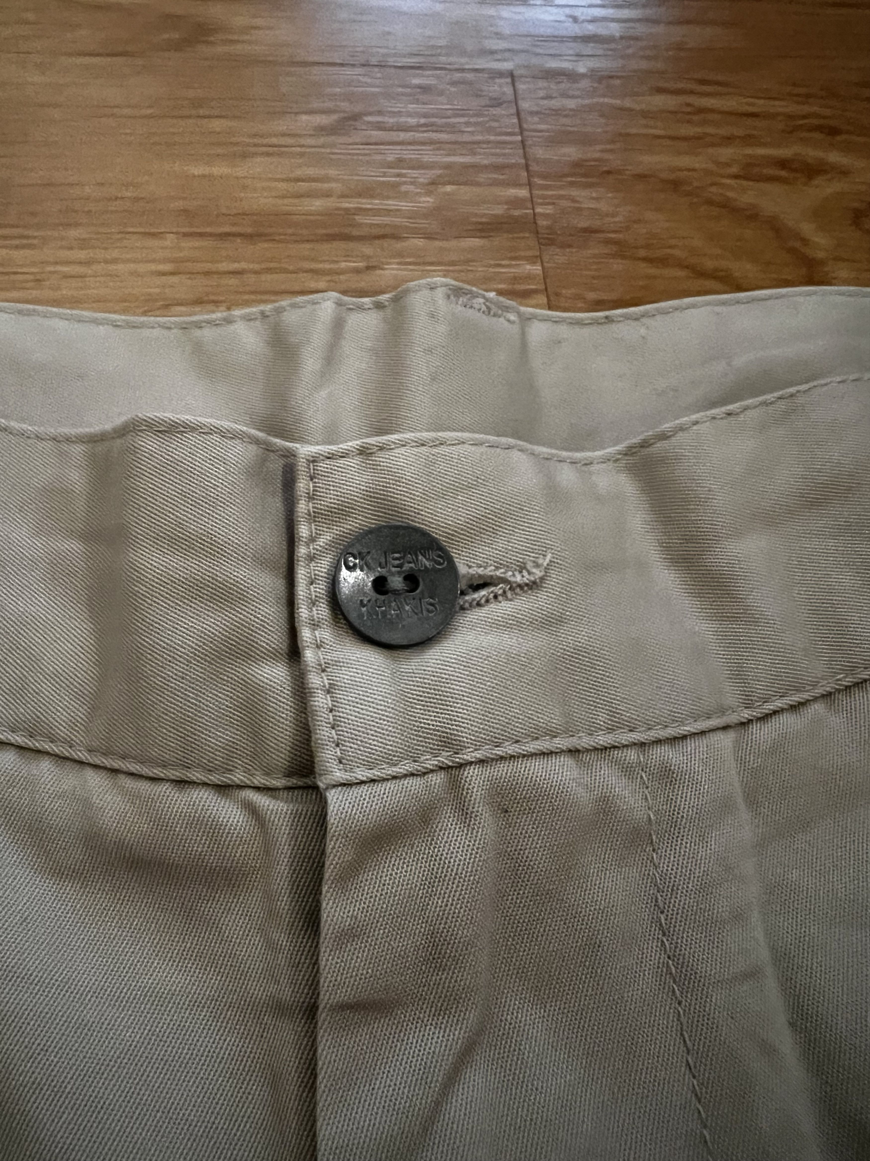 Calvin Klein Calvin Klein Beige Trousers Size 33 Size US 33 - 5 Thumbnail