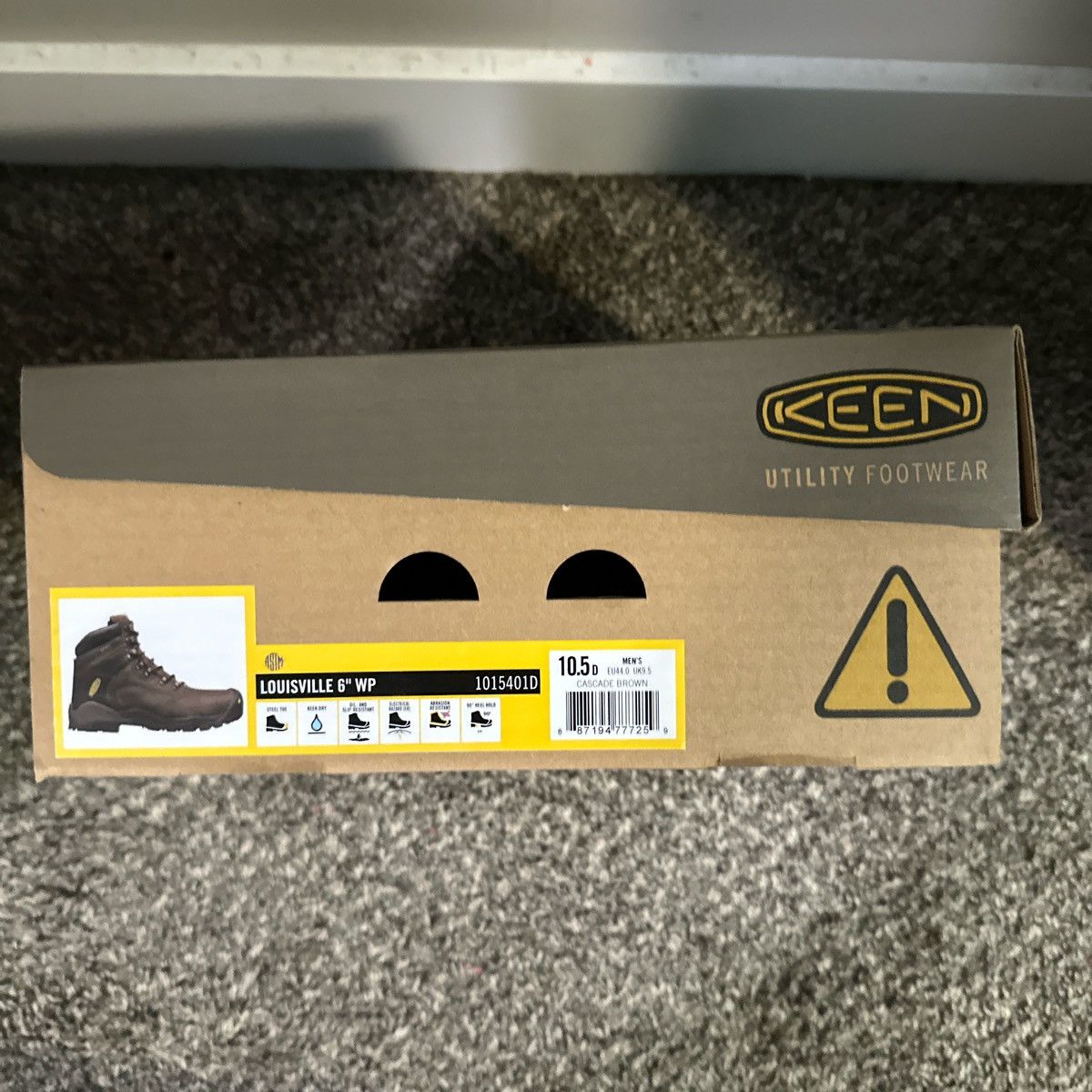 KEEN Louisville 6” WP Boots – Men’s Size 10.5 Size US 10.5 / EU 43-44 - 6 Thumbnail