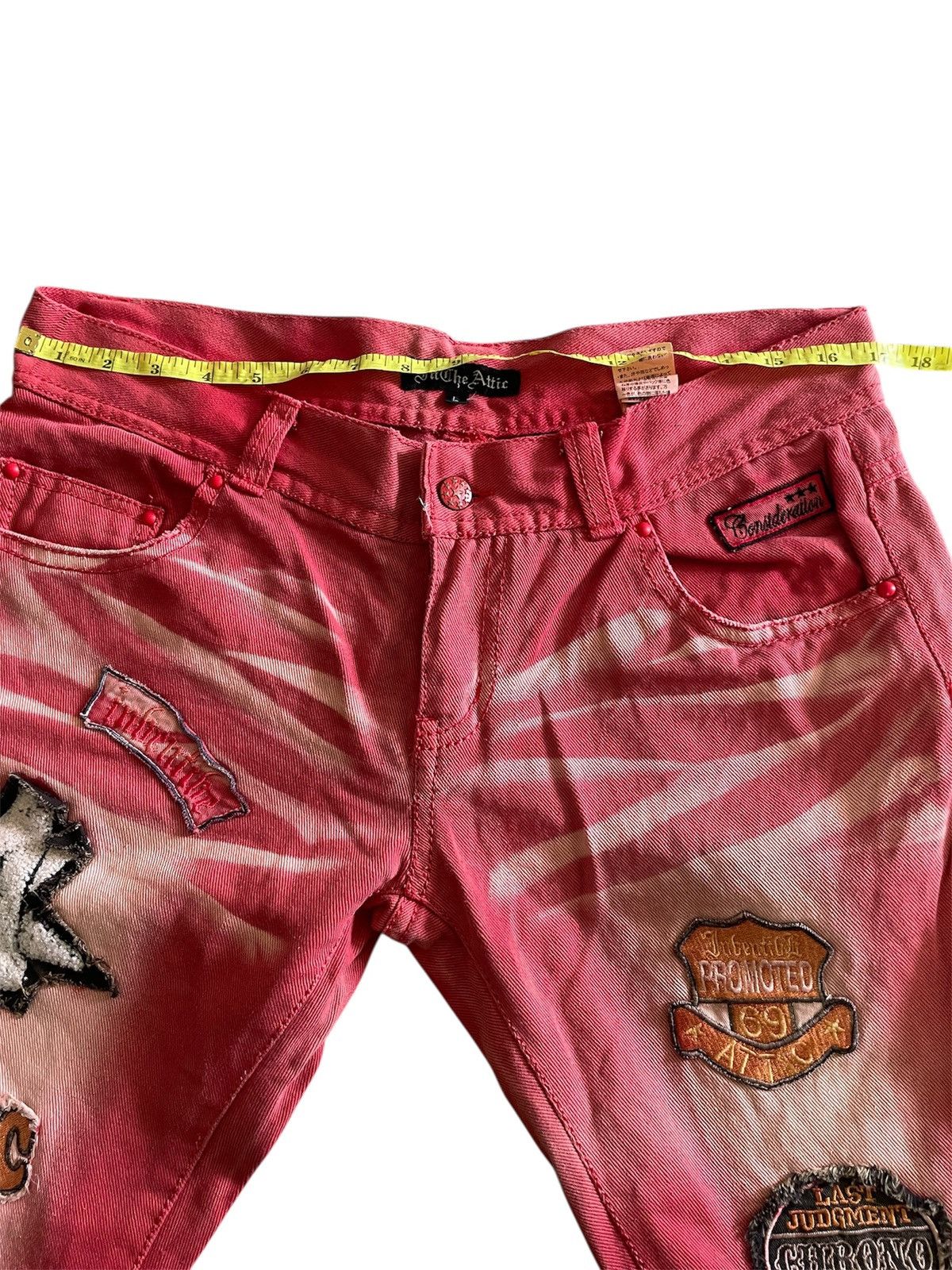 In The Attic ATC X IN THE ATTIC DENIM PANTS Size US 33 - 2 Thumbnail