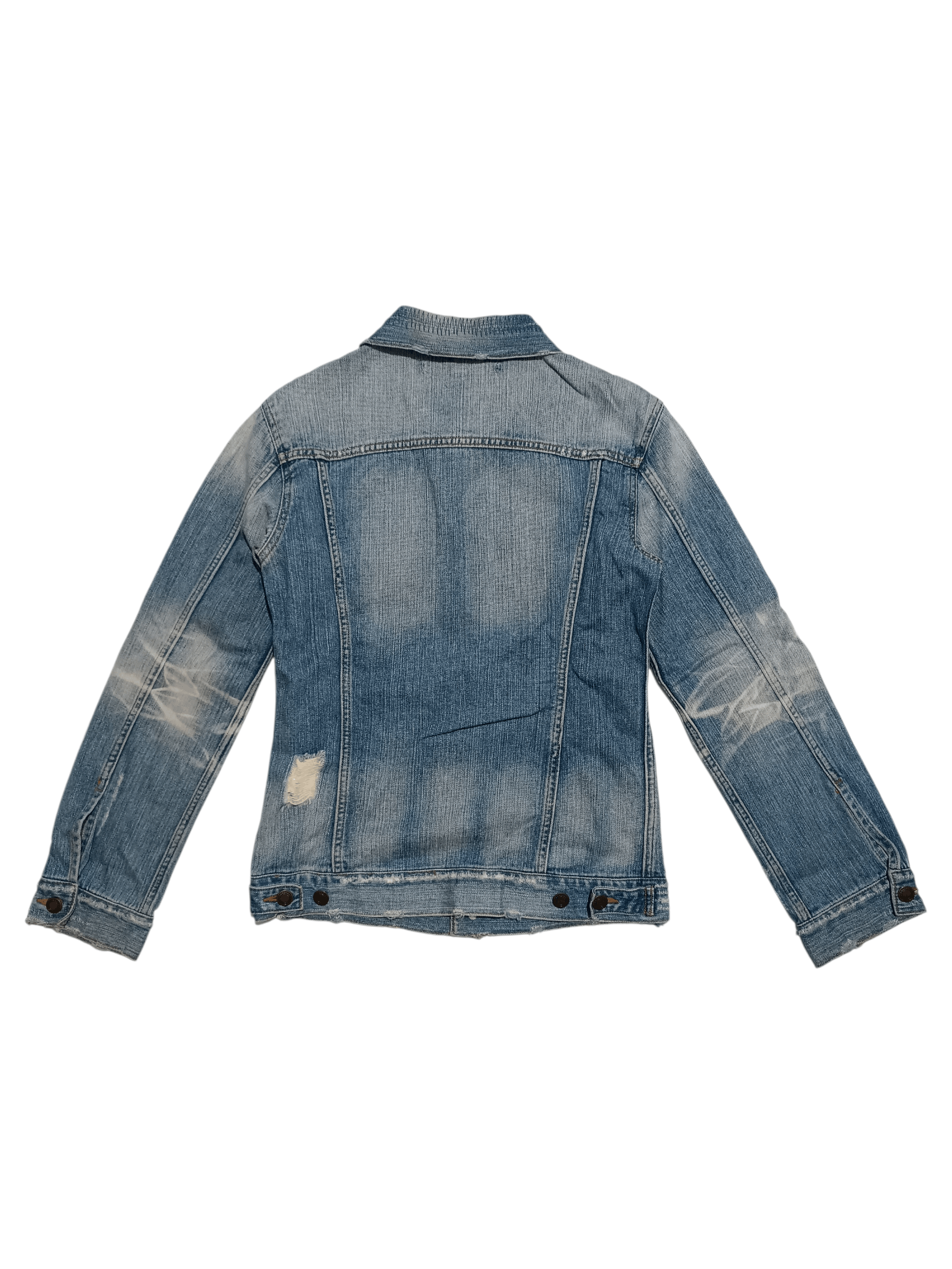 Japanese Brand Japanese Ripped Denim Jacket If Six Was Nine Style Size US M / EU 48-50 / 2 - 13 Thumbnail