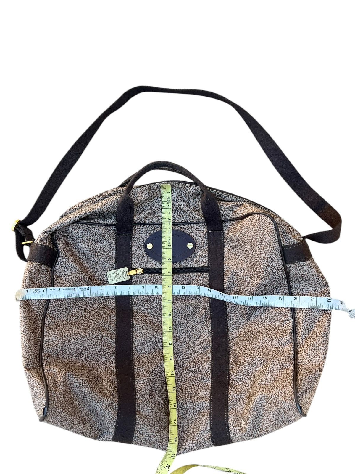Vintage Vintage Borbonese Redwall 2 Way Travel Bag Size ONE SIZE - 24 Thumbnail