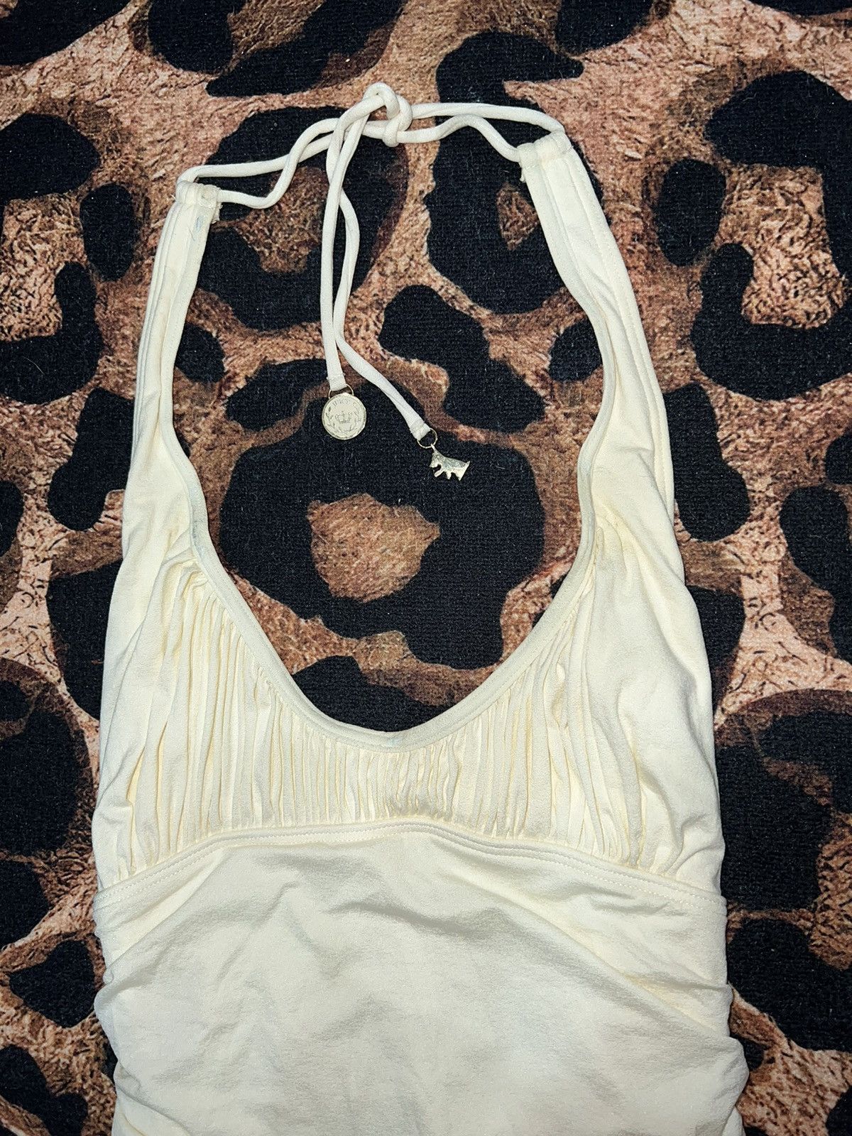 Juicy Couture Juicy couture cream halter mini dress 🏝️🎀💖 Size S / US 4 / IT 40 - 5 Thumbnail