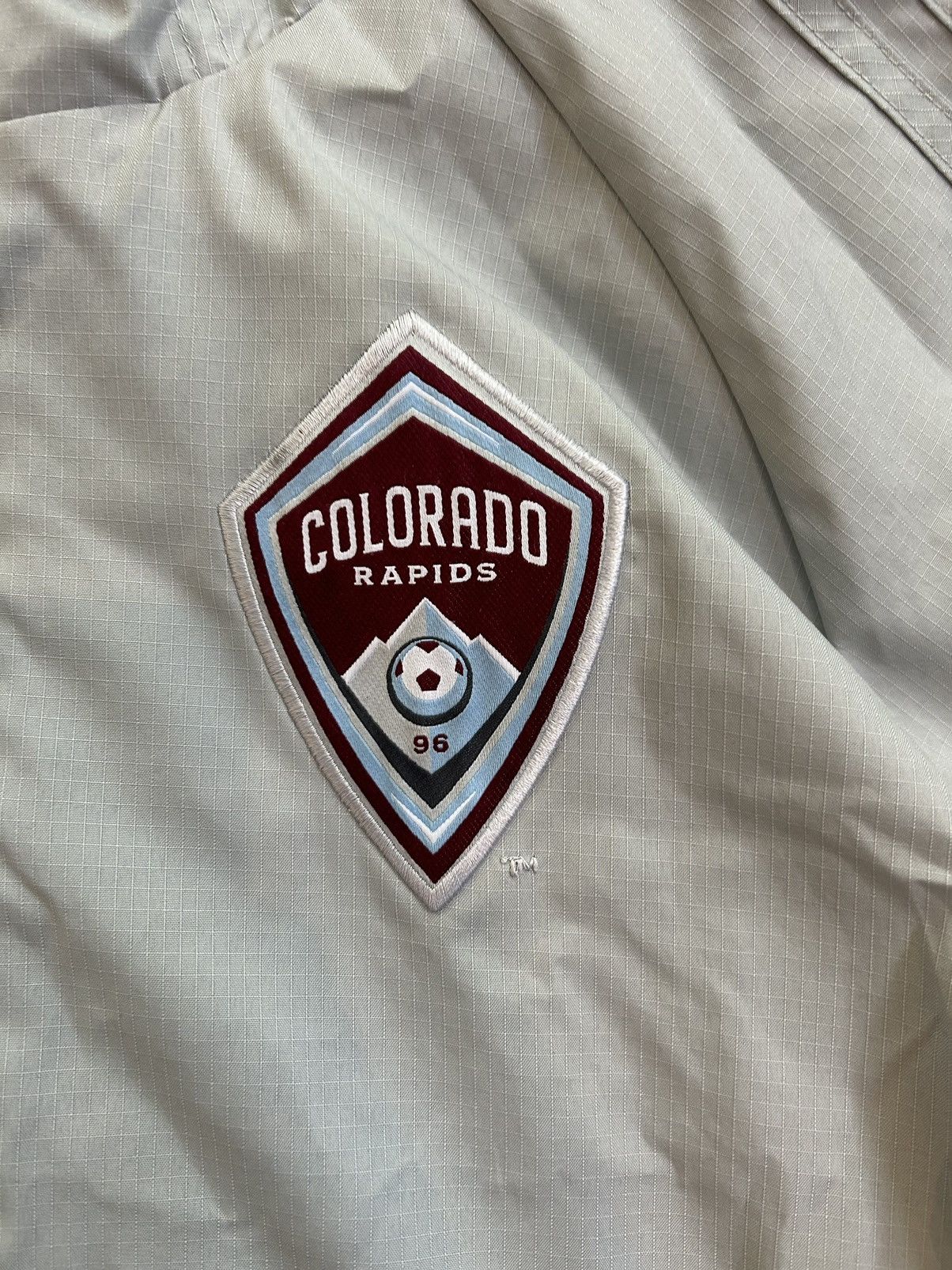 Adidas Colorado Rapids Rain Jacket Size US M / EU 48-50 / 2 - 2 Thumbnail