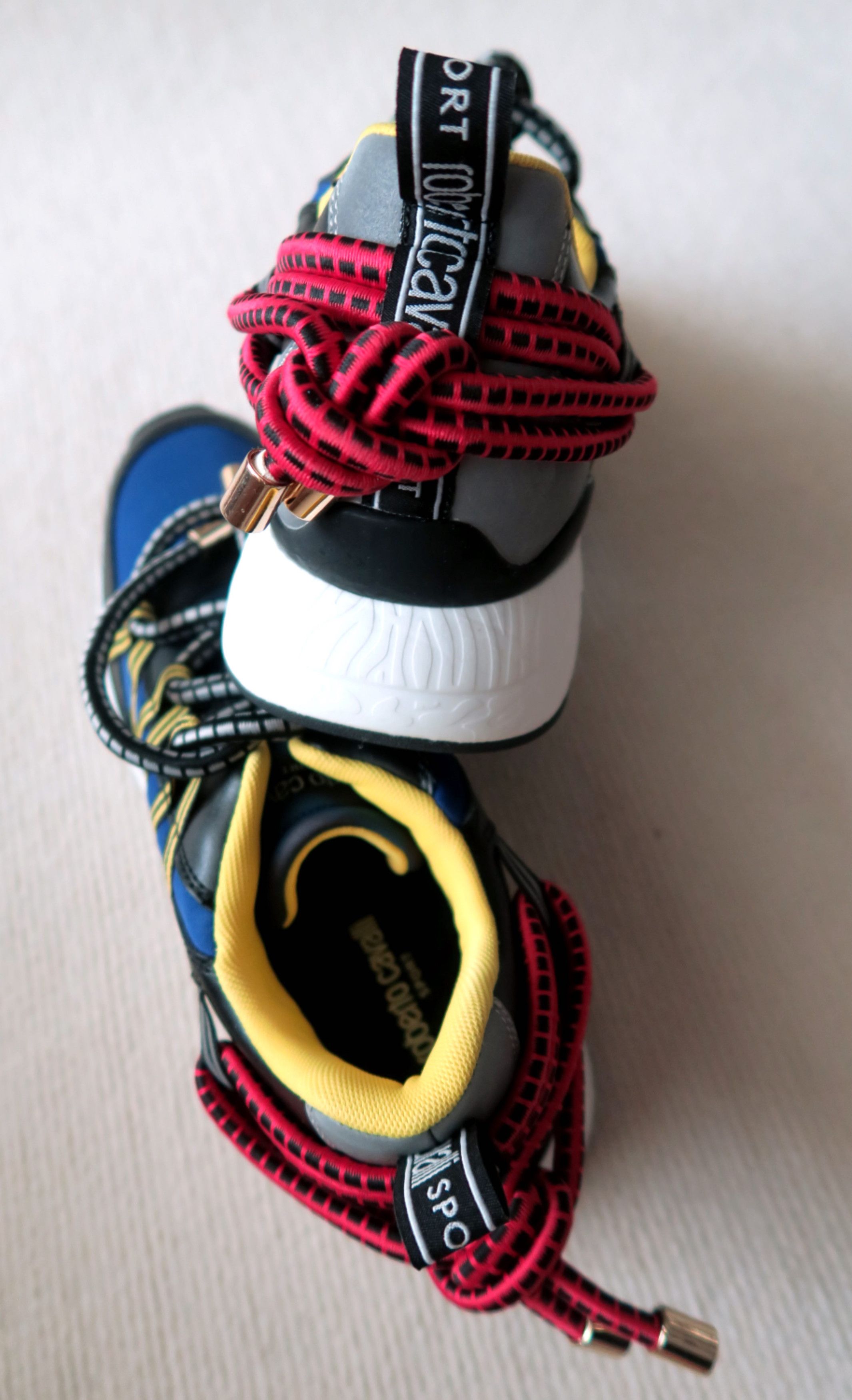 Roberto Cavalli Roberto Cavalli Sport Hiking Inspired Rope Design Sneakers Size US 12 / EU 45 - 2 Thumbnail