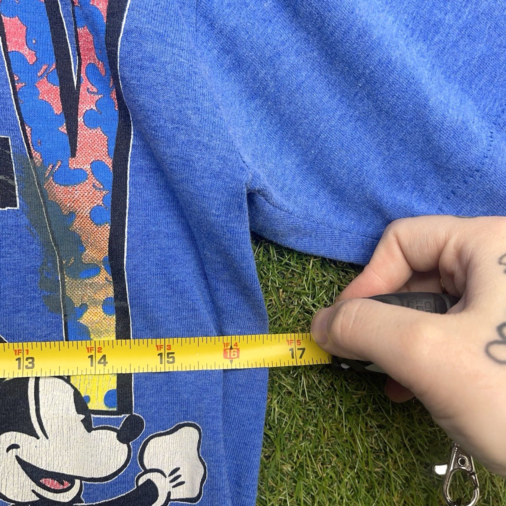 Disney Vintage Walt Disney World Shirt Mens Small Mickey Mouse USA 80s Single Stitch Size US S / EU 44-46 / 1 - 5 Thumbnail