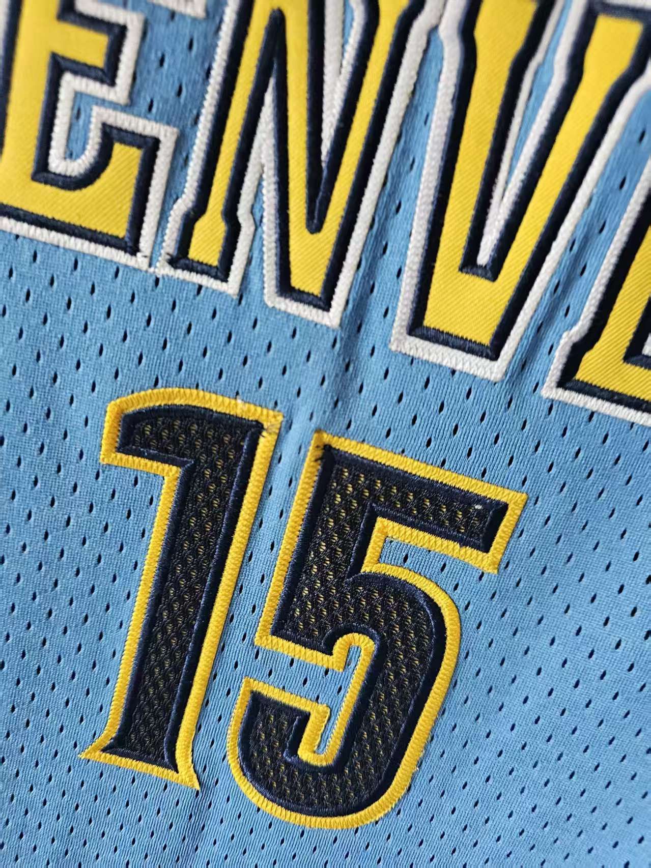 NBA Denver Nuggets #15 Nikola Jokić Jersey Double Stitched Size US M / EU 48-50 / 2 - 3 Thumbnail
