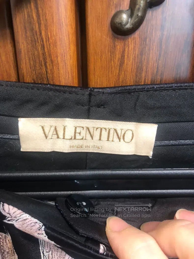 Valentino Valentino Heavy jacquard women's trousers Size 41" - 3 Thumbnail