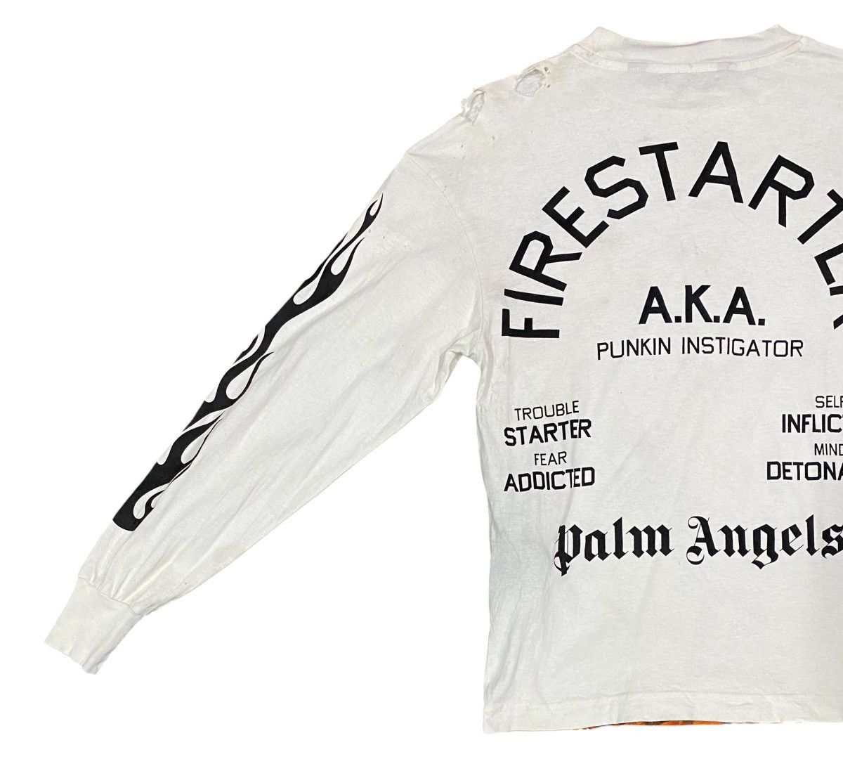 Palm Angels Rare🔥PALM ANGELS Dstressed L/S Shirt sz xs Size US XS / EU 42 / 0 - 9 Thumbnail
