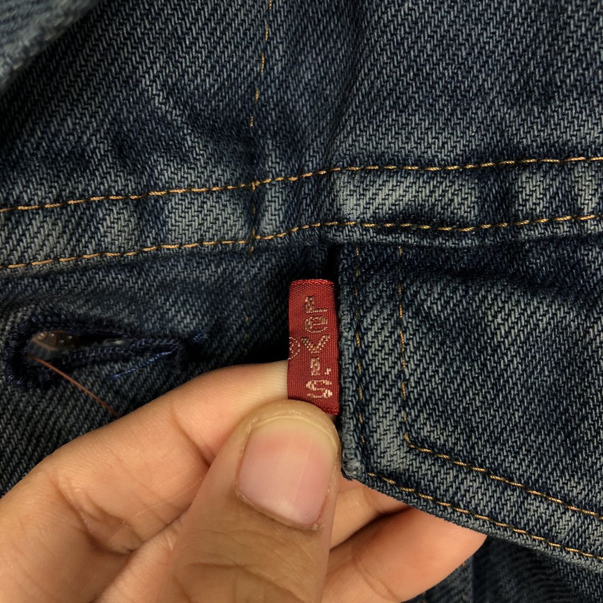 Levi's 📌Vintage Trucker Denim Jacket Cropped Levi's Size US S / EU 44-46 / 1 - 18 Thumbnail