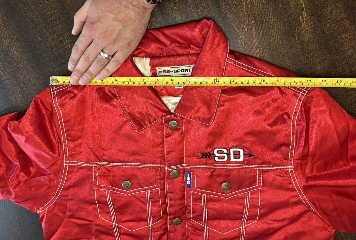 Other SD Sport Red Peppers Satin Men’s Jacket-Size Large Size US L / EU 52-54 / 3 - 8 Thumbnail