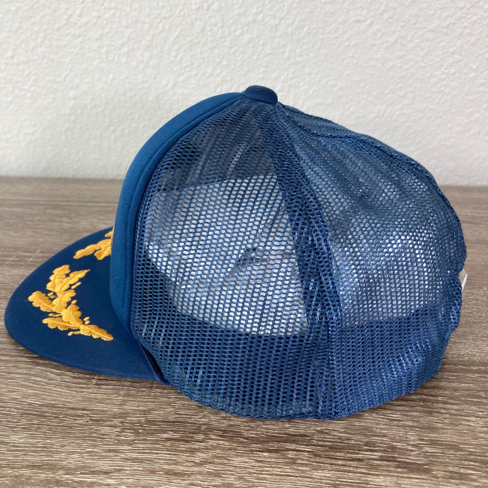 Vintage Vintage Blue Captain Snapback Hat Unisex Nautical 80s Size ONE SIZE - 10 Thumbnail