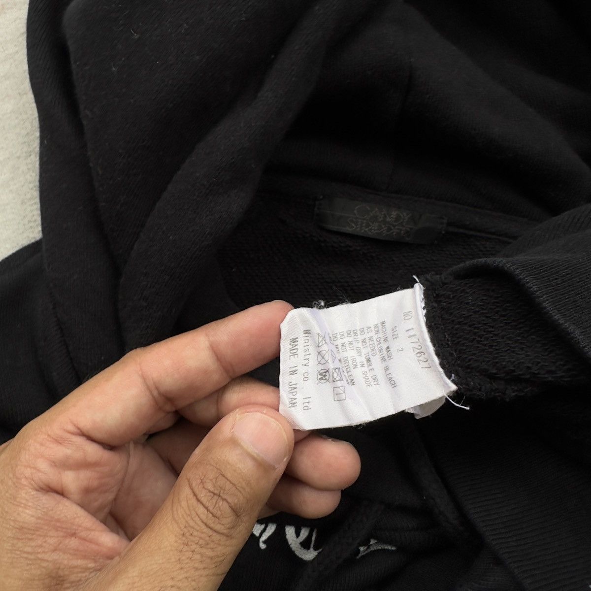 Japanese Brand UNDERGROUND STREETWEAR DARK ART HOODIE Size US M / EU 48-50 / 2 - 7 Thumbnail