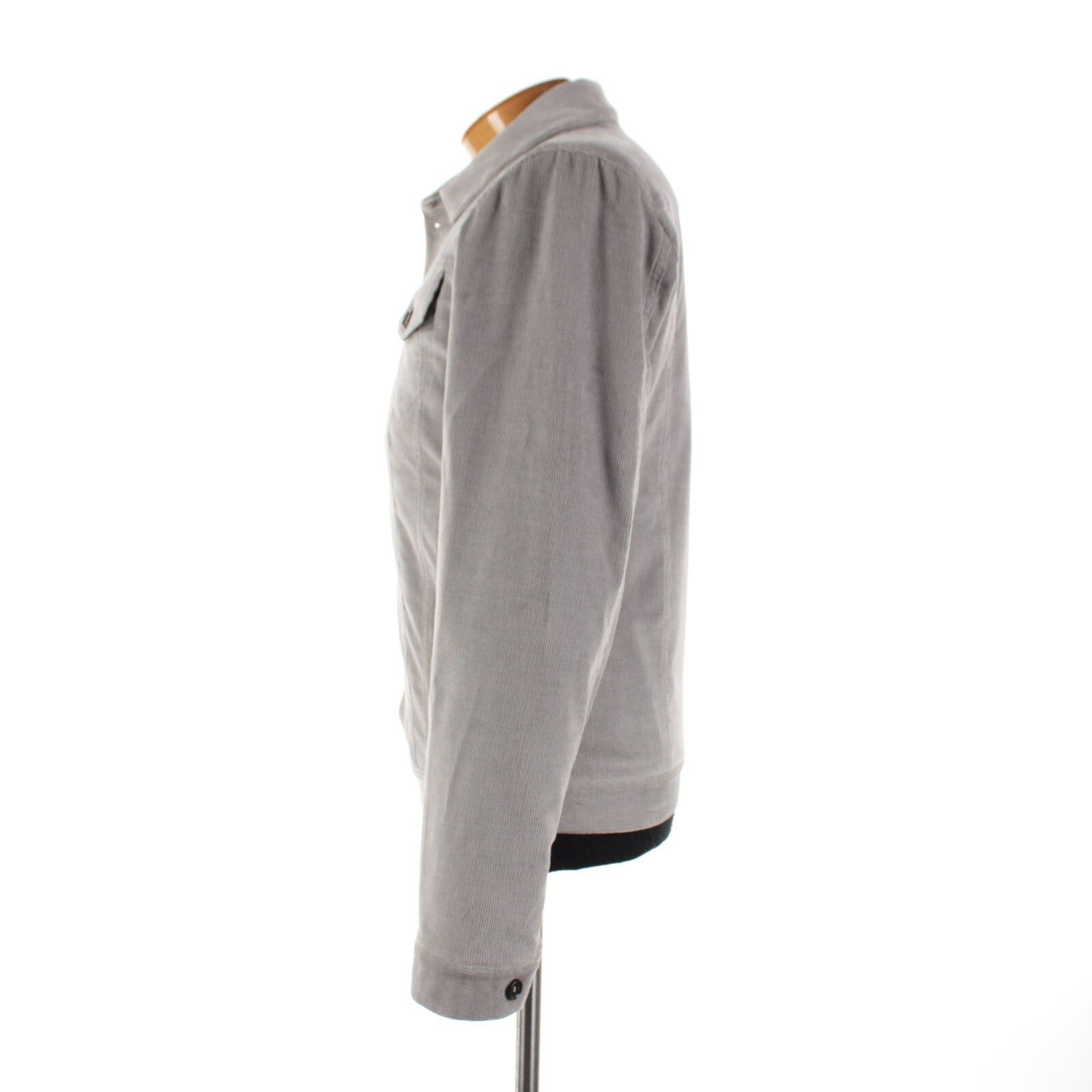 Luciano Barbera Luciano Barbera Jacket Size M US In Gray Cotton Blend Size US M / EU 48-50 / 2 - 4 Thumbnail