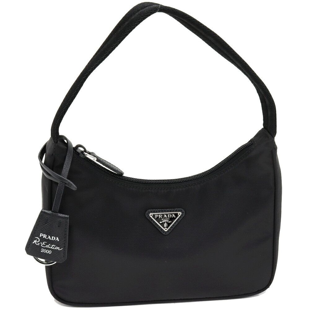 Prada Prada Prada Re-Edition 2000 Re-Nylon Nylon Calf Handbag Leather Handbag 1NE515 RDH0 F0002 DUTY FREE for USA Size ONE SIZE - 1 Thumbnail