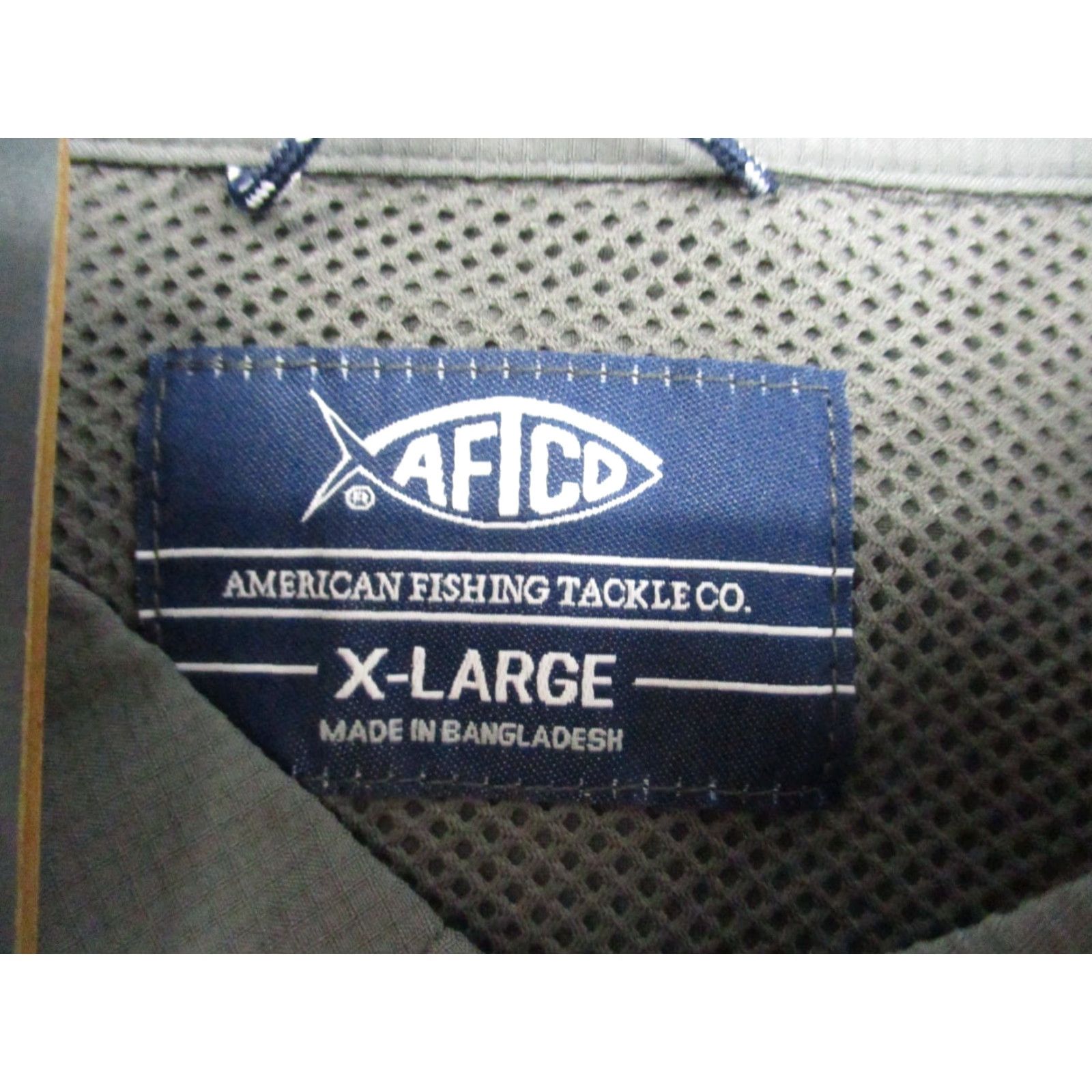 Vintage NWT AFTCO Aftech Vented Shirt XL Bassmaster Fishing Gray Shirt Men XL Gray Size US XL / EU 56 / 4 - 3 Thumbnail