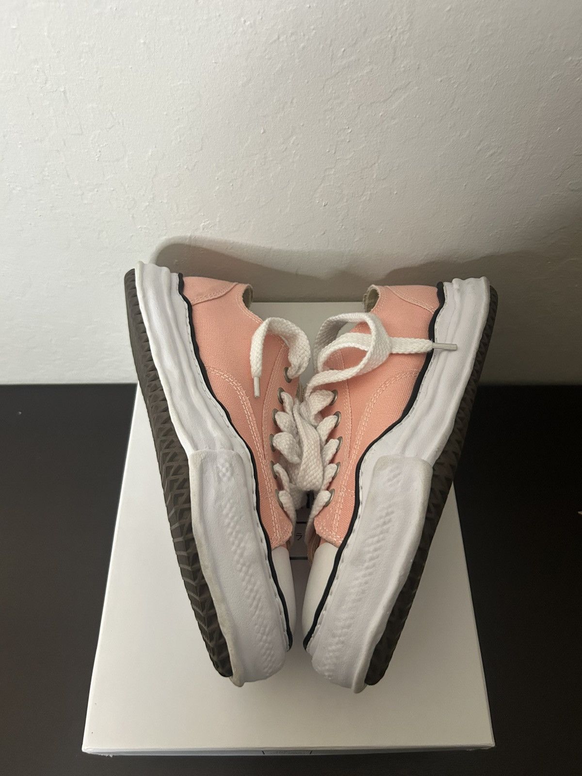 Maison MIHARA YASUHIRO Maison Mihara Pink Peterson OG Low top Sneaker Size US 11 / EU 44 - 5 Thumbnail
