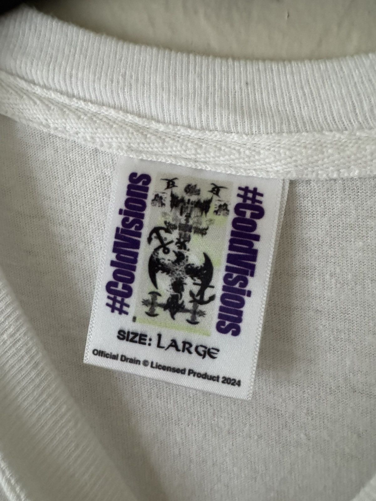 Drain Gang × Sad Boys Bladee LA EXCLUSIVE Rare Golden God Tee Size US L / EU 52-54 / 3 - 4 Thumbnail