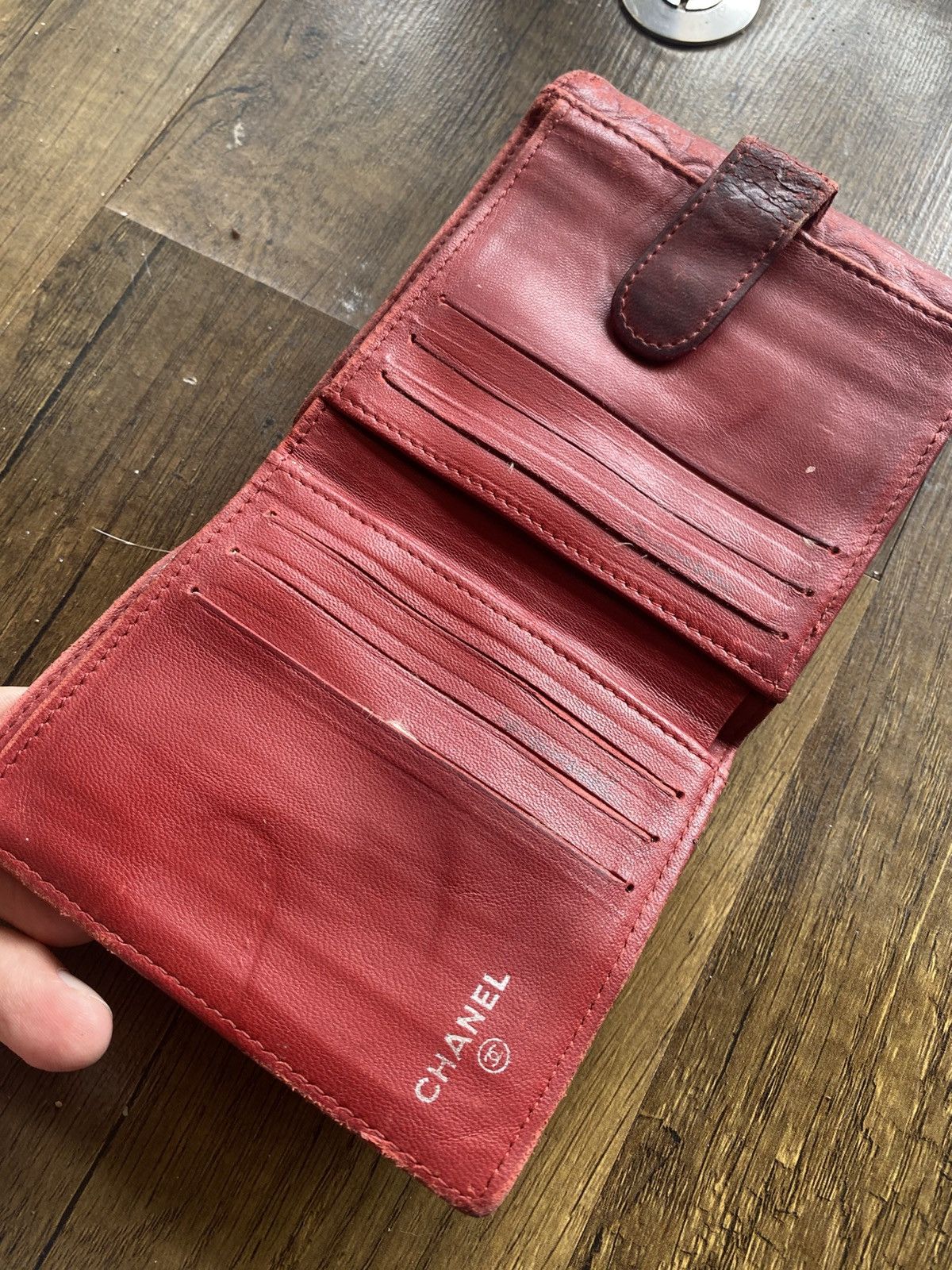 Chanel Authentic Chanel Leather Wallet Size ONE SIZE - 13 Thumbnail