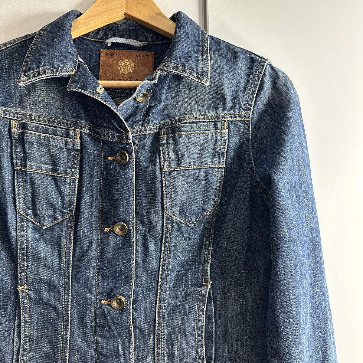 Massimo Dutti MASSIMO DUTTI Ladies Blue Denim Jacket Size S / US 4 / IT 40 - 5 Thumbnail