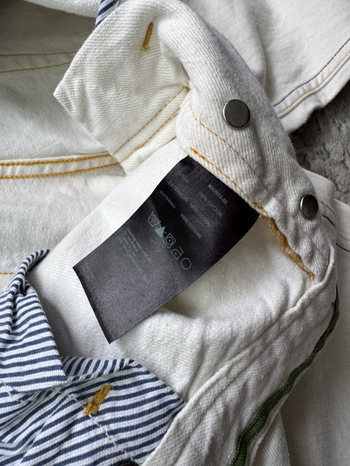 MA.STRUM Ma.Strum Cotton white/Cream Pants Size 36 Size US 34 / EU 50 - 10 Thumbnail