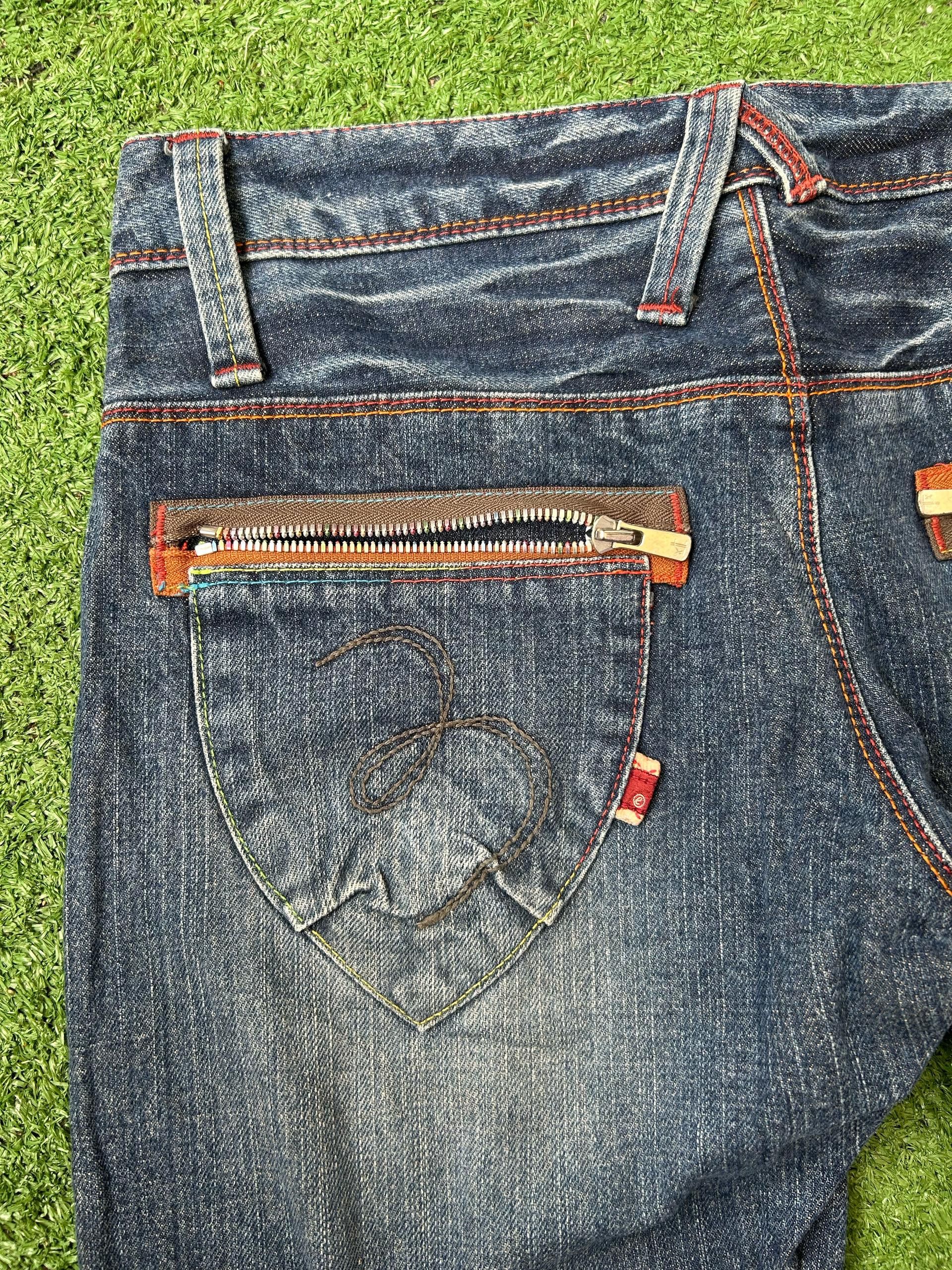 Vintage Vintage Botte Twist Leg Denim W 31 L40 Size US 31 - 9 Thumbnail