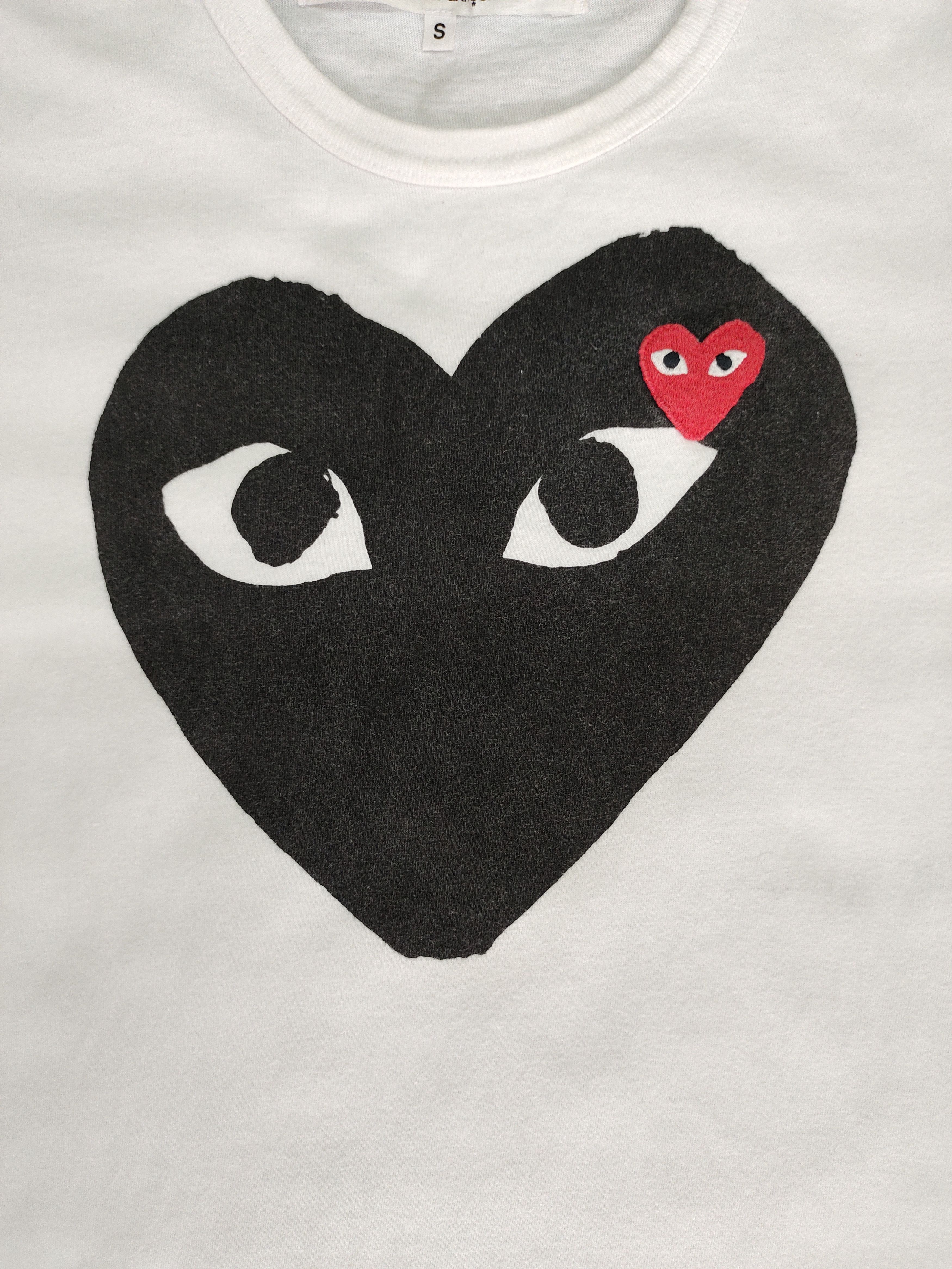 Comme des Garcons PLAY Comme Des Garcons Play Black Logo T-Shirt Size US S / EU 44-46 / 1 - 4 Thumbnail