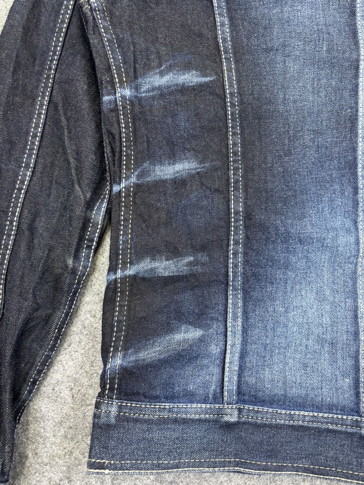 GOSTAR DE FUGA 💥Archival💥Fuga Claw Mark Fades Skinny Trucker Jacket K9 Size US XS / EU 42 / 0 - 14 Thumbnail