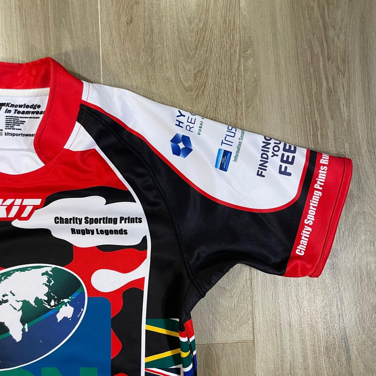 Other Charity Sporting Prints rugby jersey Rugby y2k player issue Size US XL / EU 56 / 4 - 5 Thumbnail