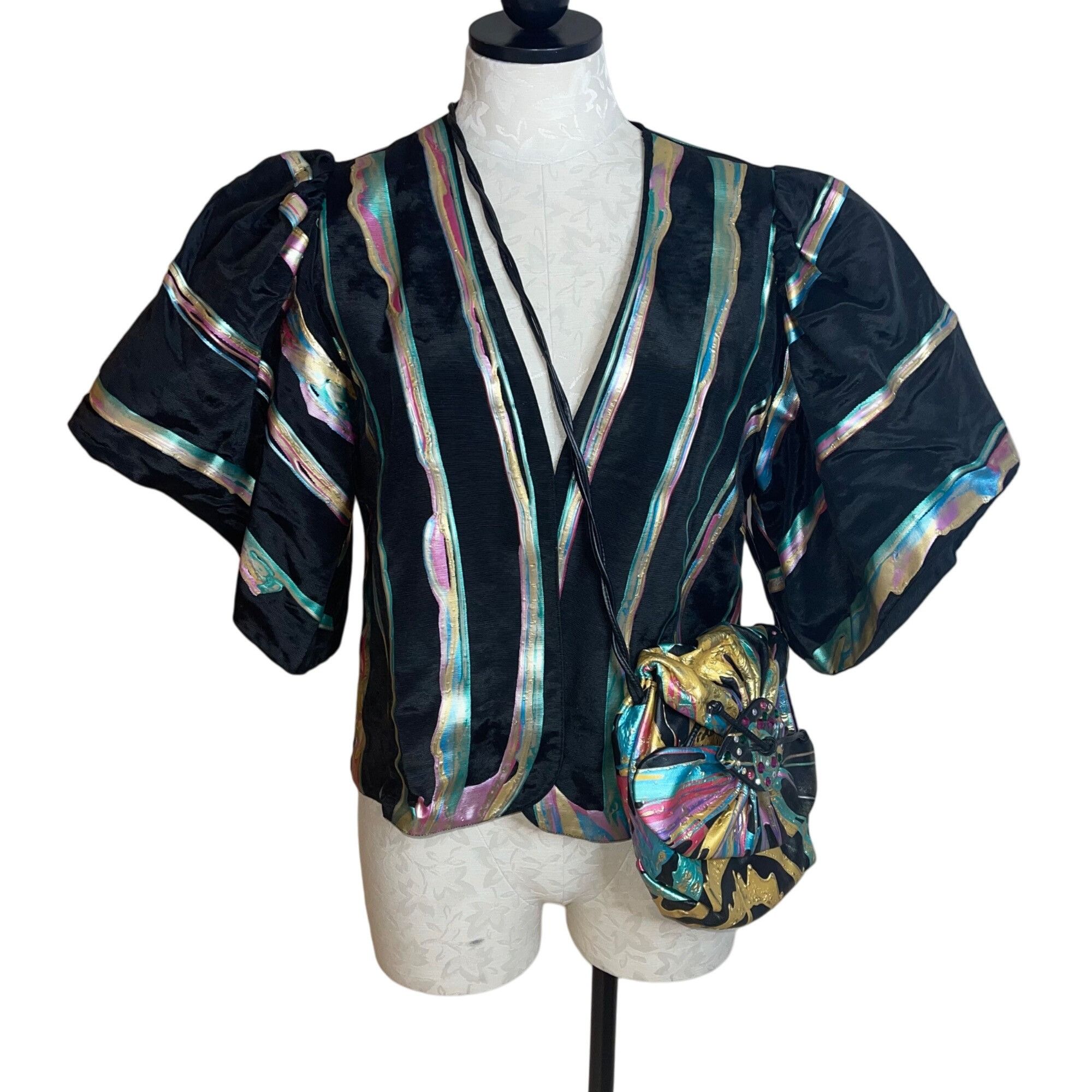 Vintage Terry Toni Vintage Womens Jacket and Bag Set Size Small Size S / US 4 / IT 40 - 1 Thumbnail
