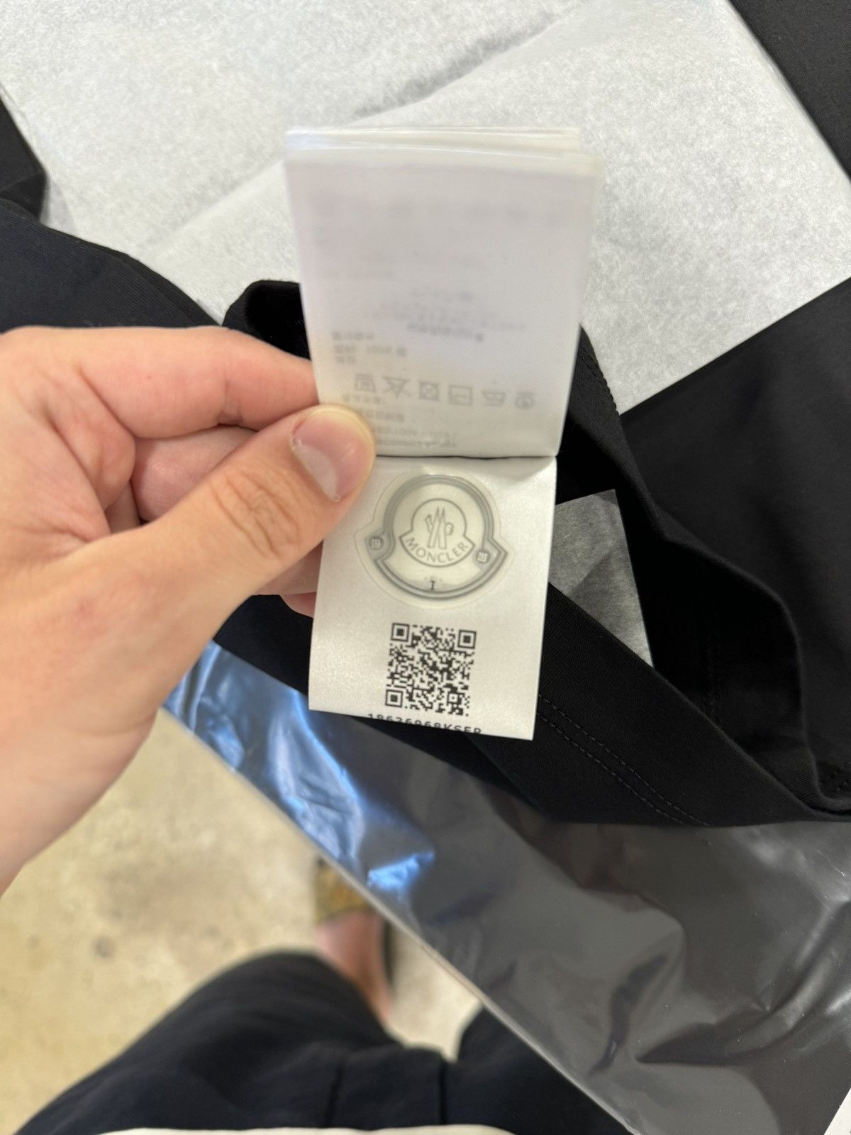 Moncler Moncler Logo T-Shirt NEW 365$ Size US L / EU 52-54 / 3 - 6 Thumbnail