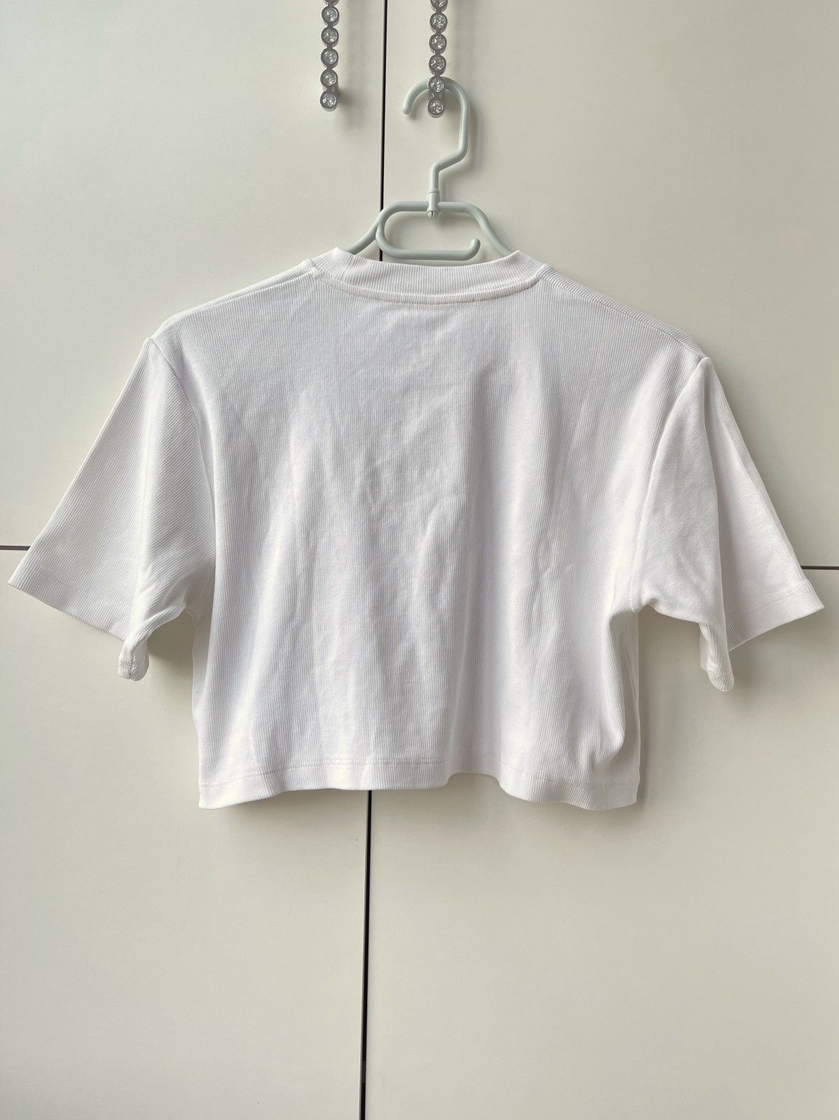 Off-White Off-White Crop Top Size L / US 10 / IT 46 - 10 Thumbnail