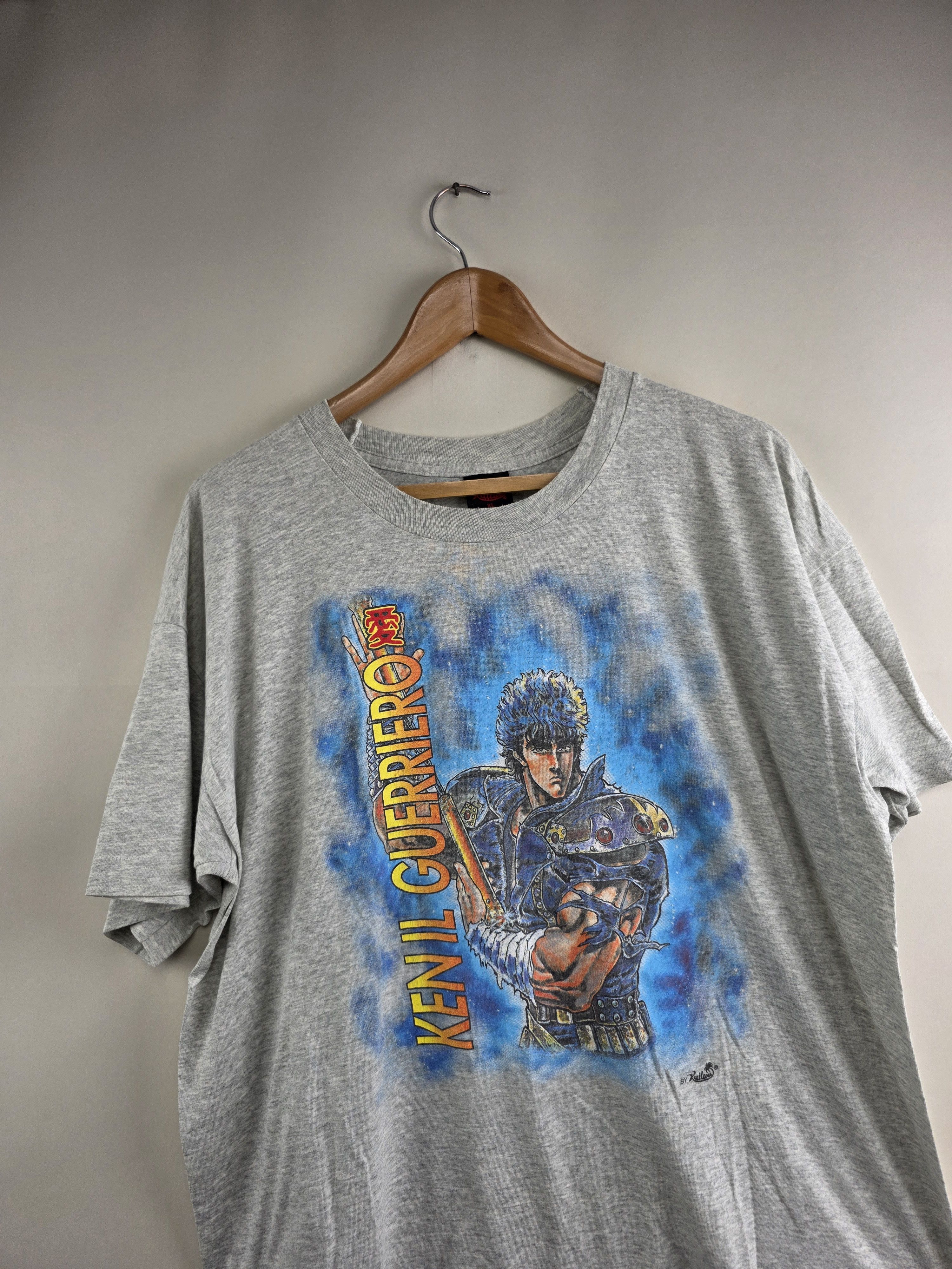 Anime 90s Kenshiro Hokuto no ken Fist of the north star Anime Tee Size US XL / EU 56 / 4 - 2 Thumbnail