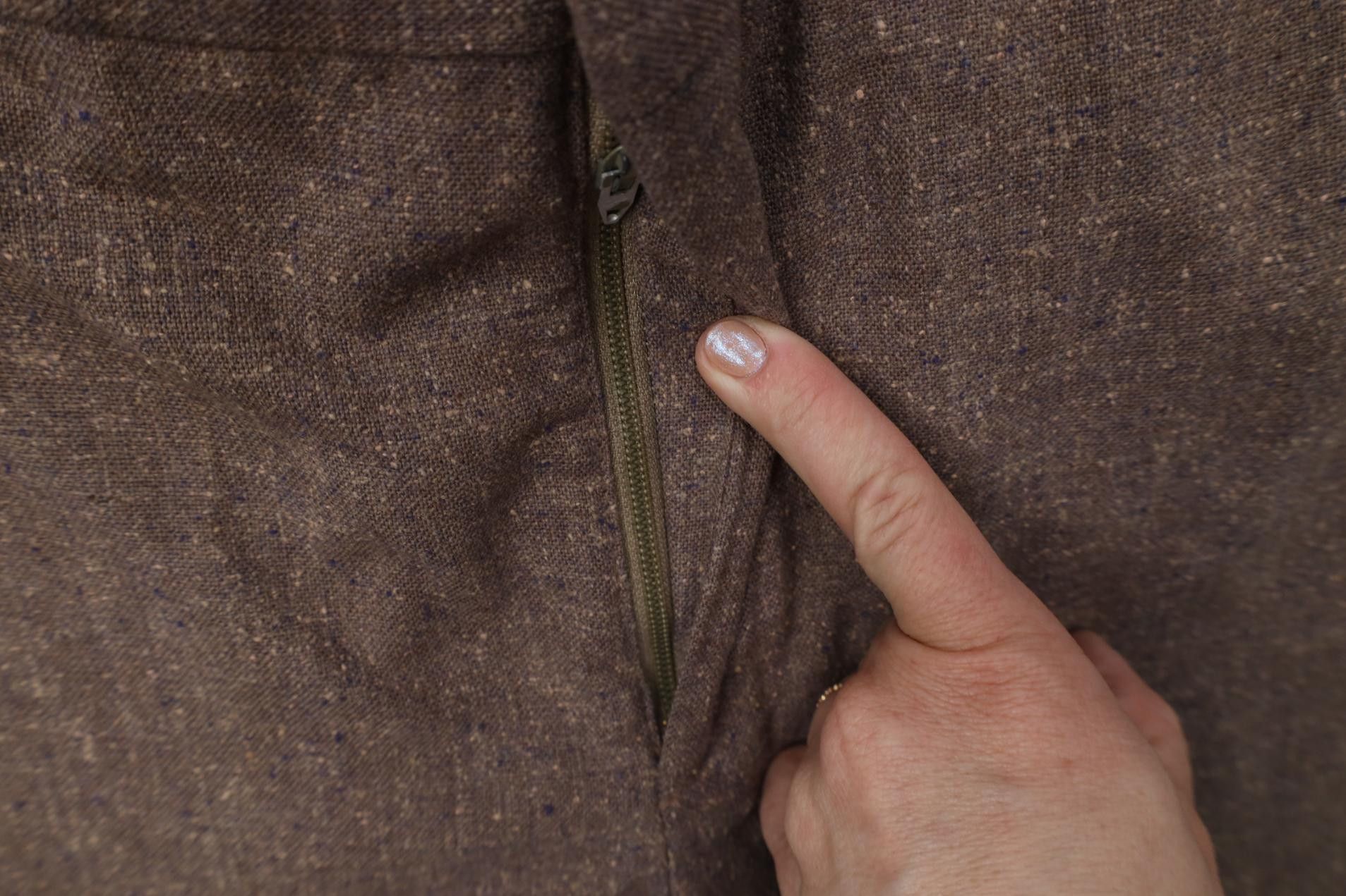 Vintage Vintage 70s Streetwear Wool Blend Knit Wide Leg Chino Pants Size US 29 - 8 Thumbnail